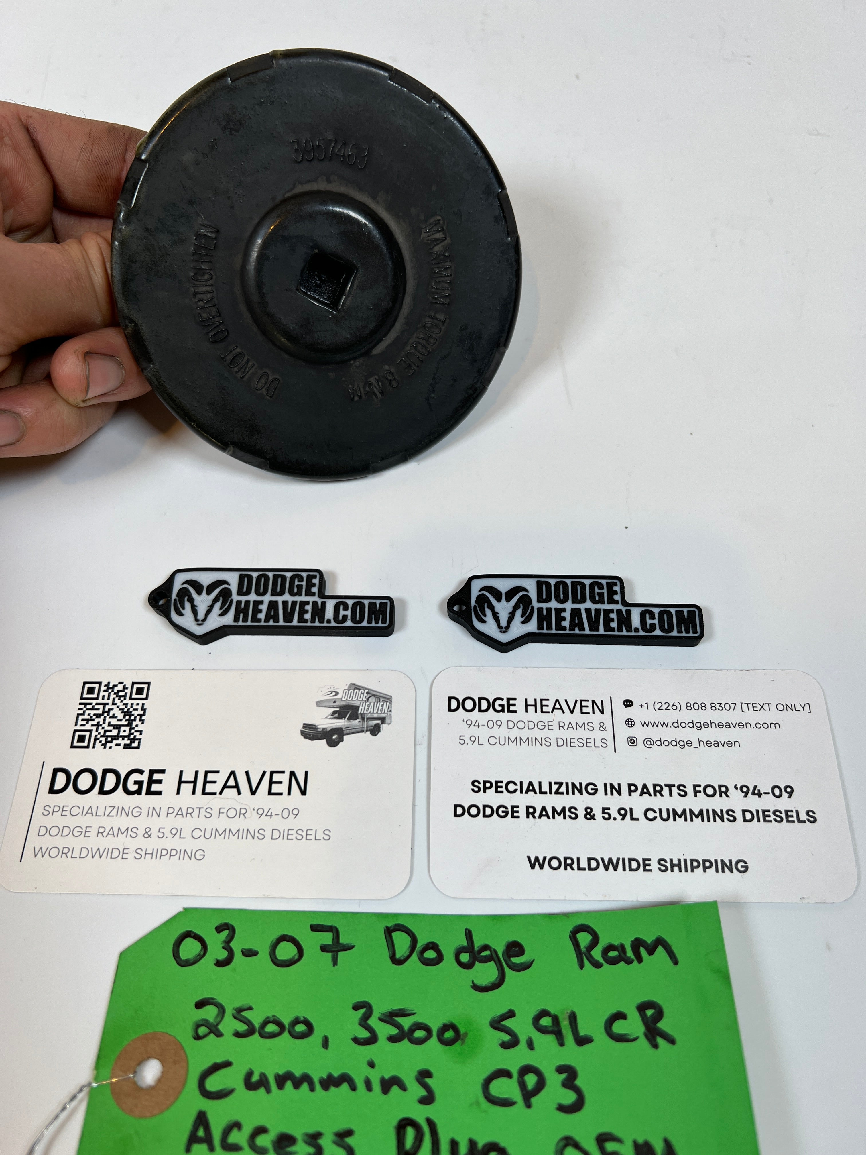 2003-2007 Dodge ram 2500 3500 5.9L Cummins Cp3 Access Plug