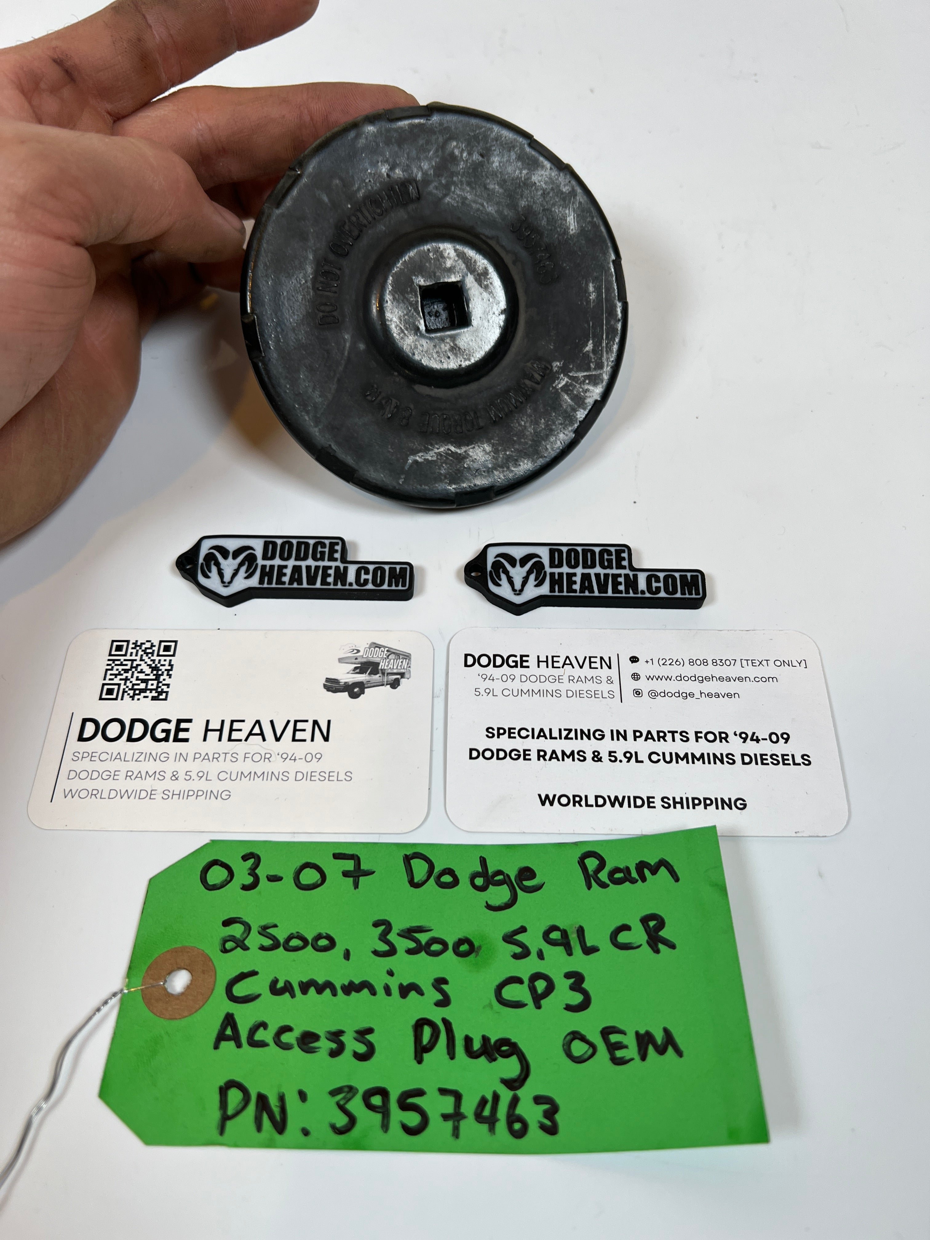 2003-2007 Dodge ram 2500 3500 5.9L Cummins Cp3 Access Plug