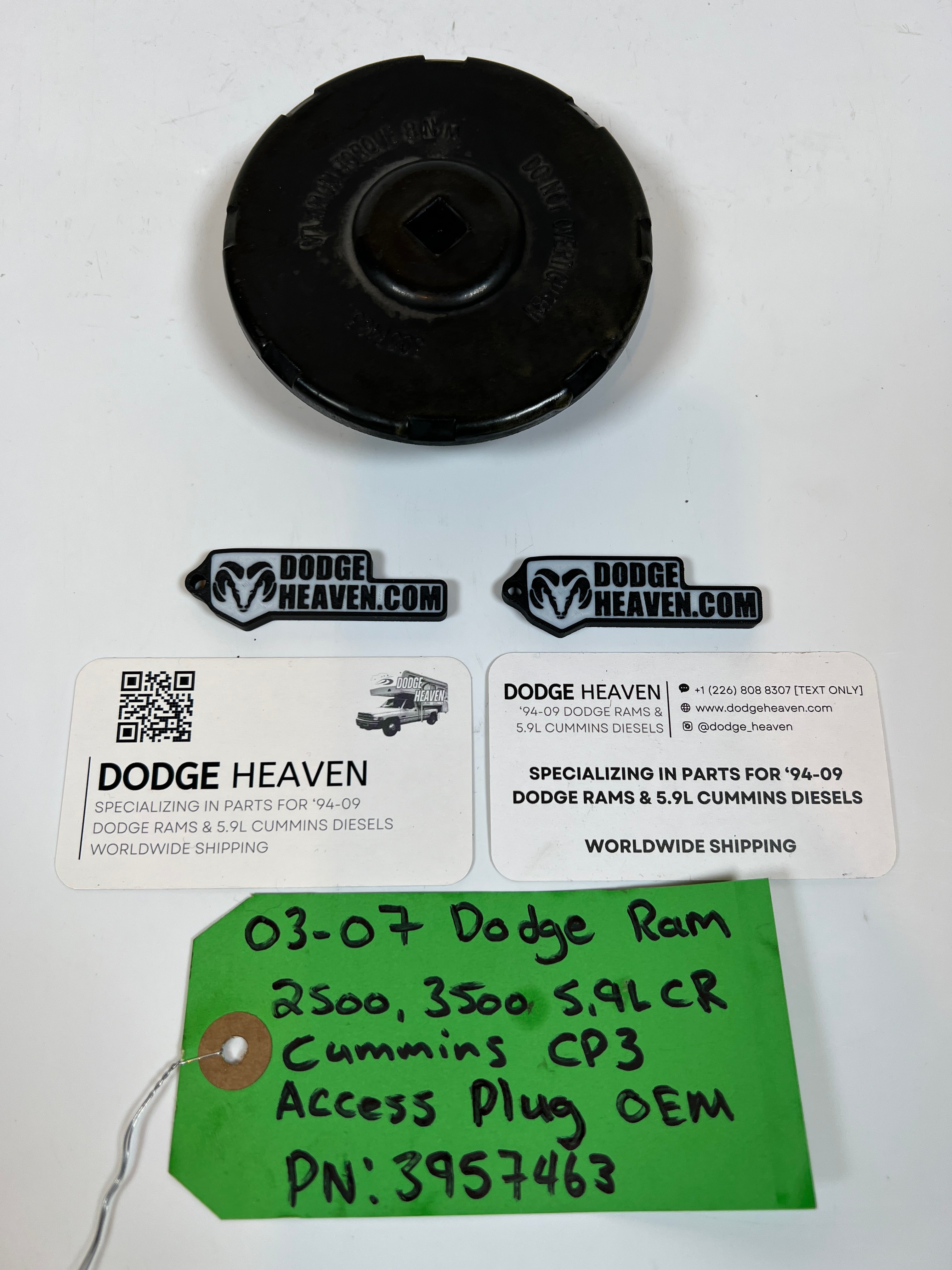 2003-2007 Dodge ram 2500 3500 5.9L Cummins Cp3 Access Plug