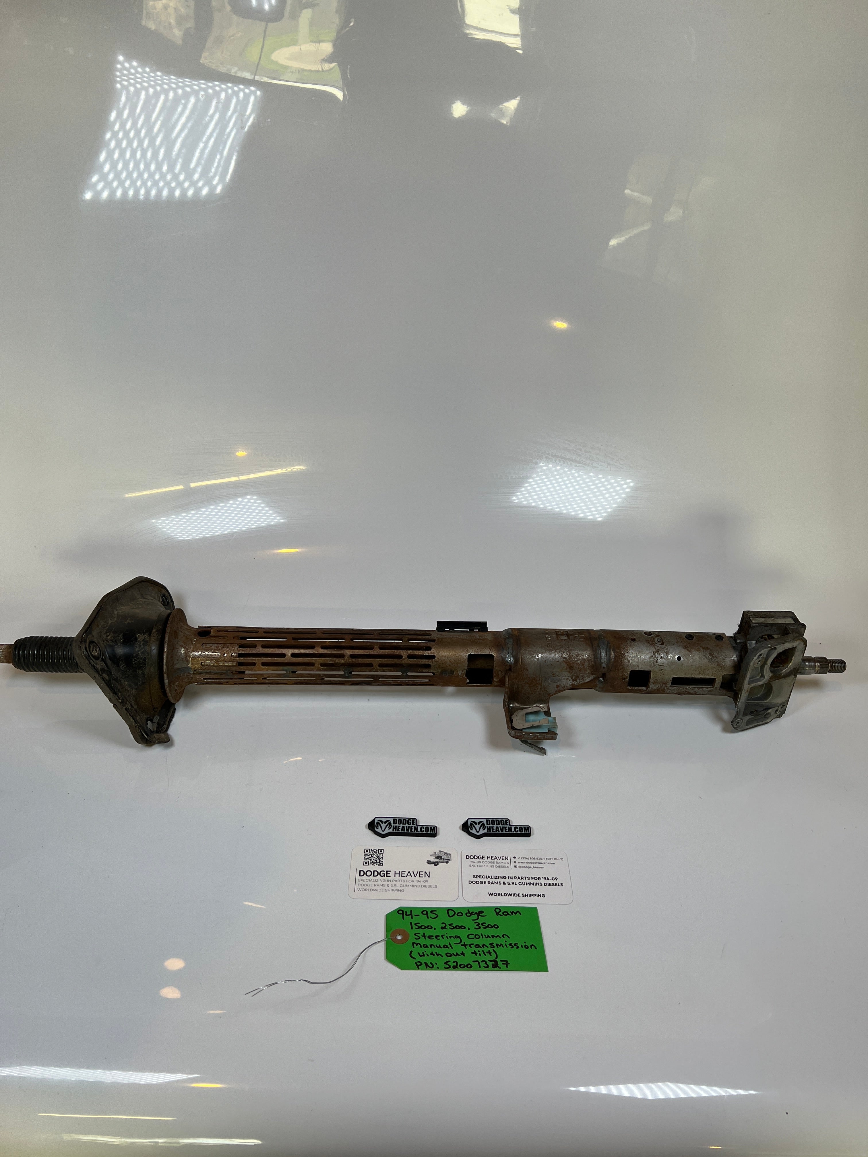 1994-1995 Dodge Ram Steering Column Manual Trans W/O Tilt 1500-3500