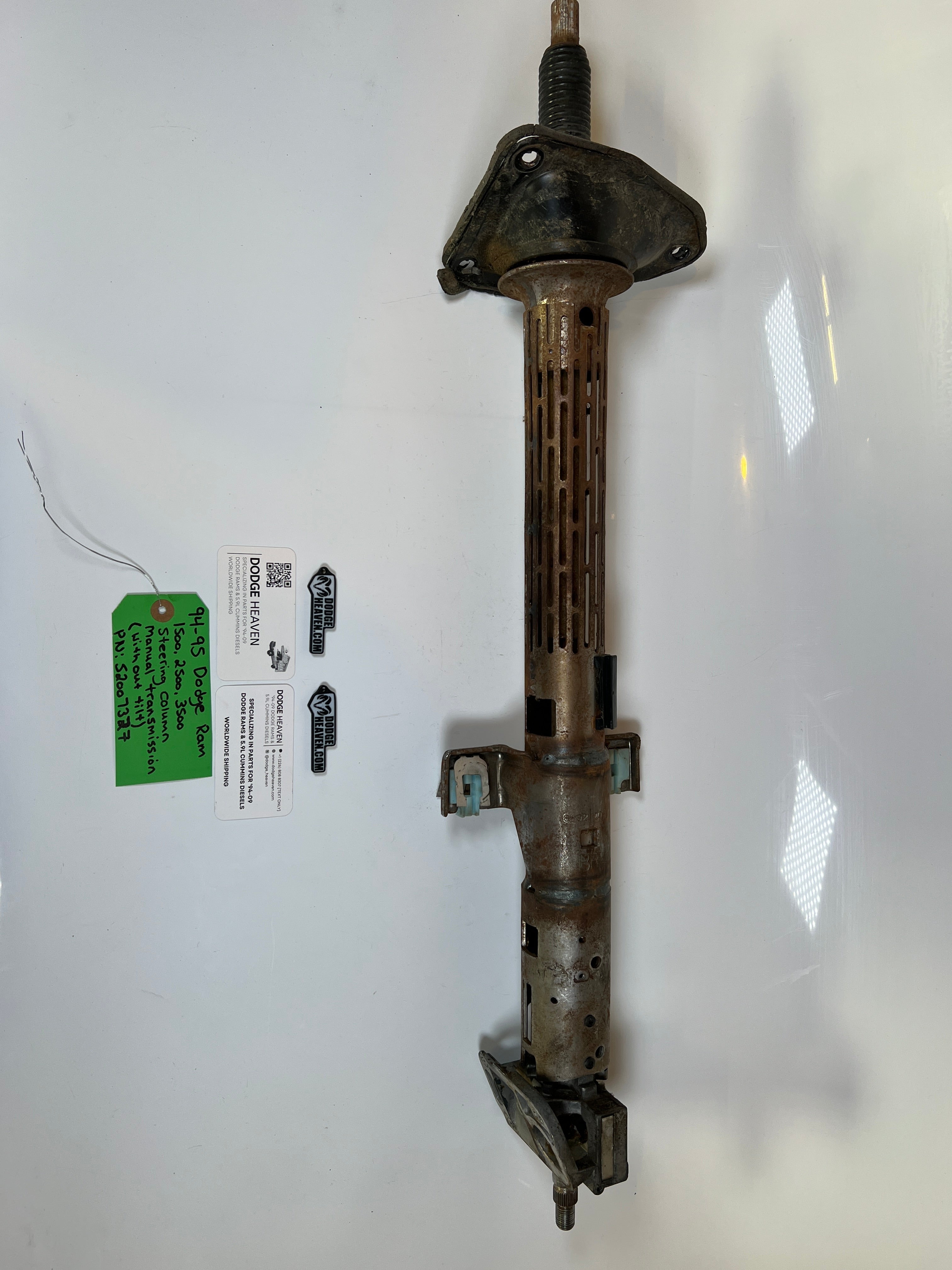 1994-1995 Dodge Ram Steering Column Manual Trans W/O Tilt 1500-3500
