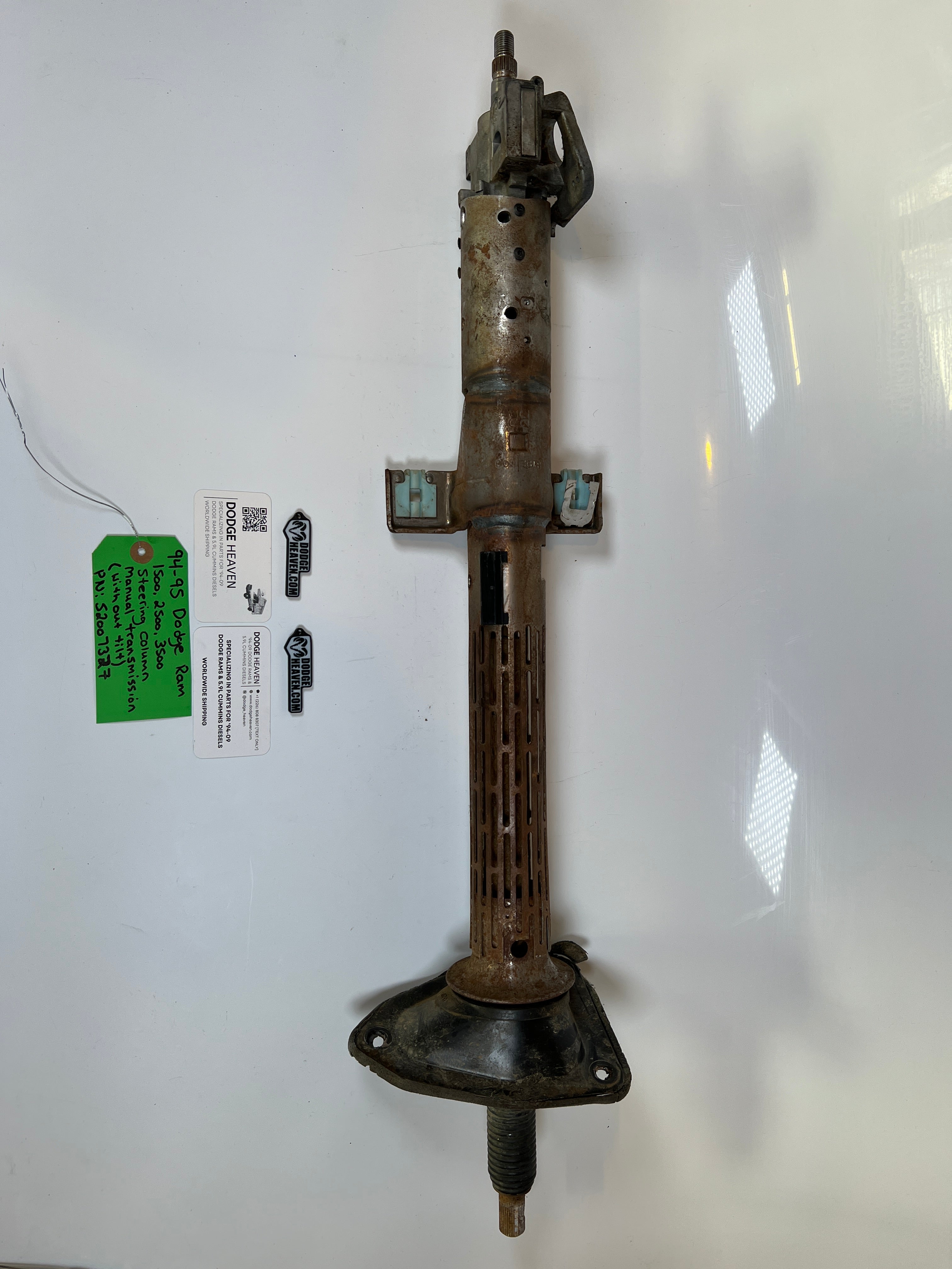 1994-1995 Dodge Ram Steering Column Manual Trans W/O Tilt 1500-3500