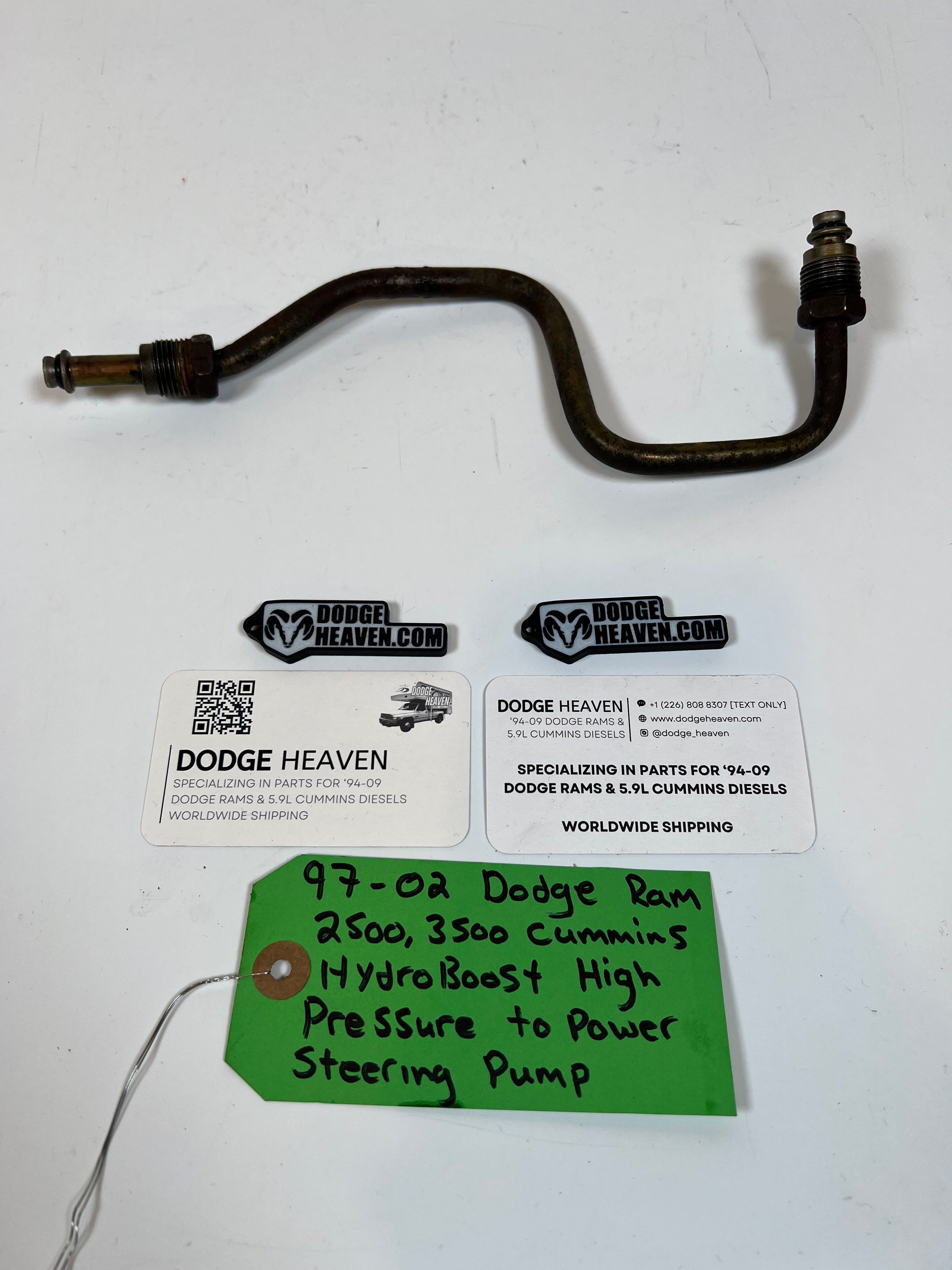 1997-2002 Dodge Ram 5.9L Cummins Hydro Boost To Power Steering Pump Hard line