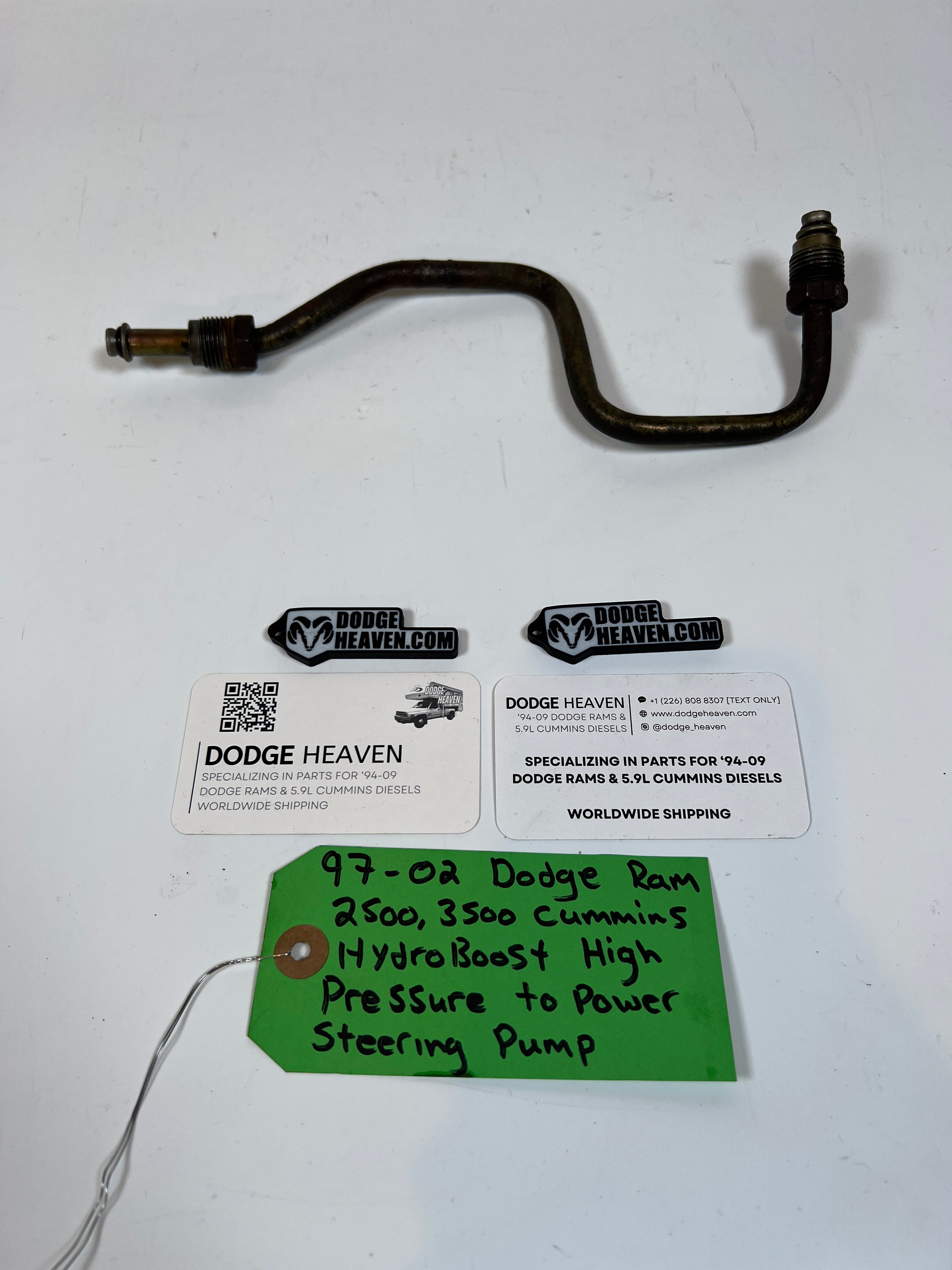 1997-2002 Dodge Ram 5.9L Cummins Hydro Boost To Power Steering Pump Hard line
