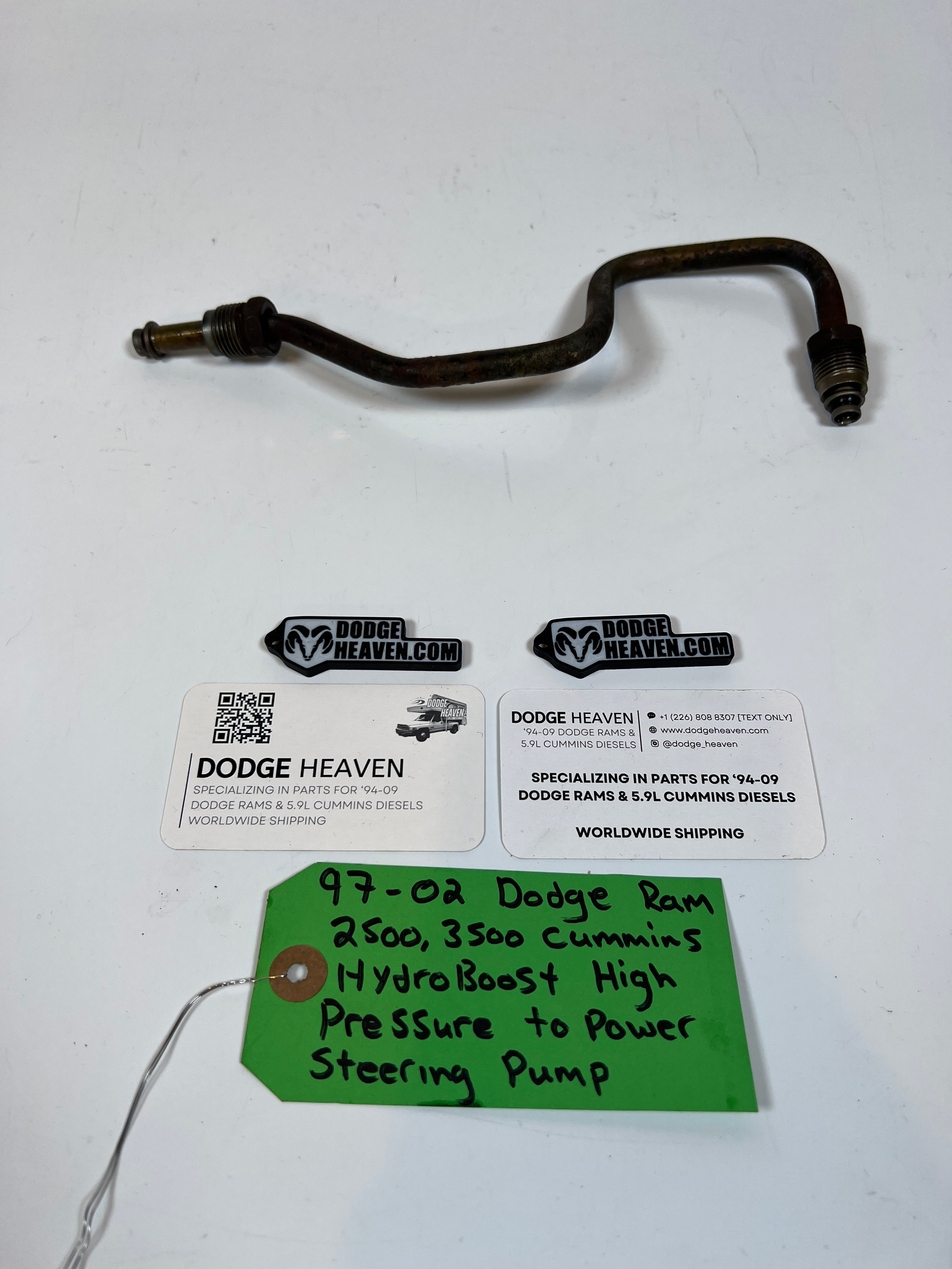 1997-2002 Dodge Ram 5.9L Cummins Hydro Boost To Power Steering Pump Hard line