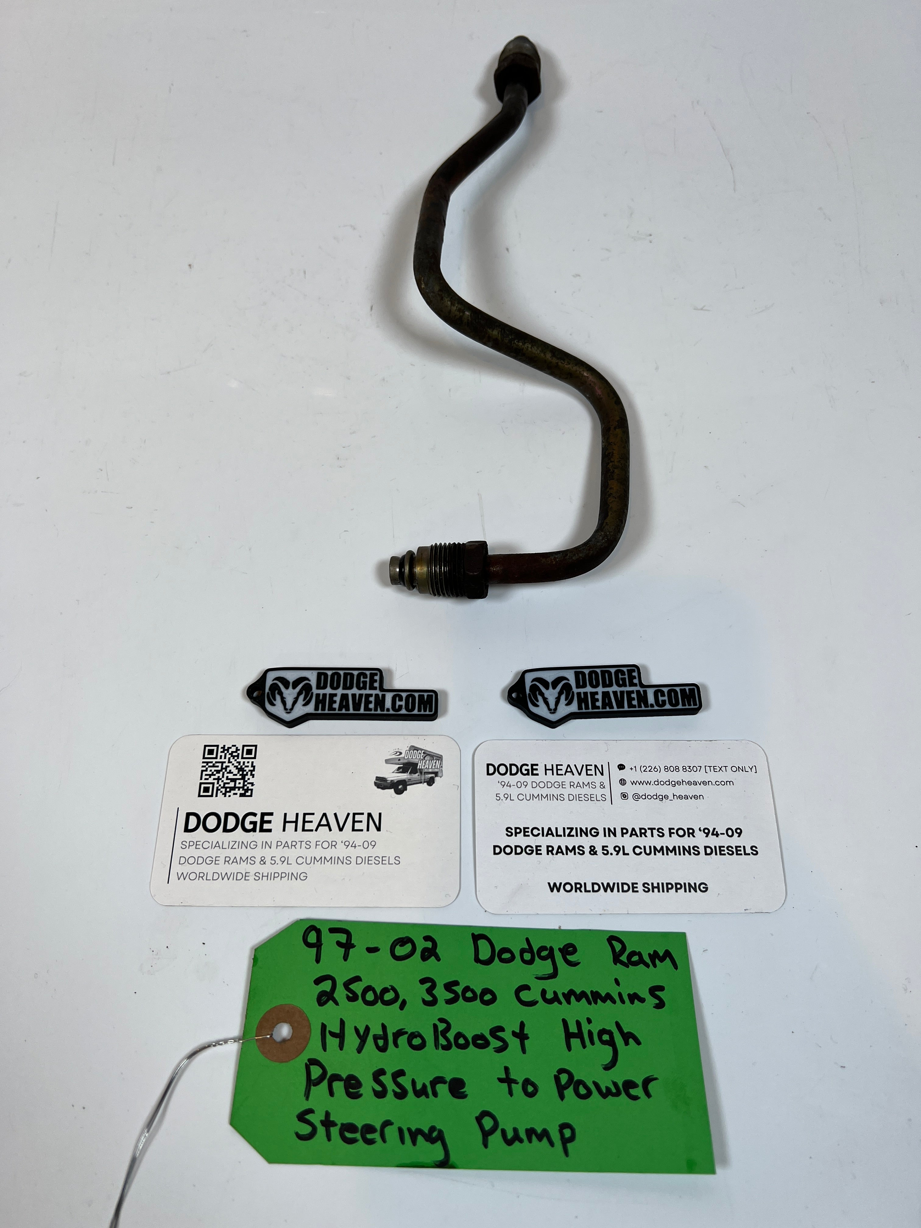 1997-2002 Dodge Ram 5.9L Cummins Hydro Boost To Power Steering Pump Hard line