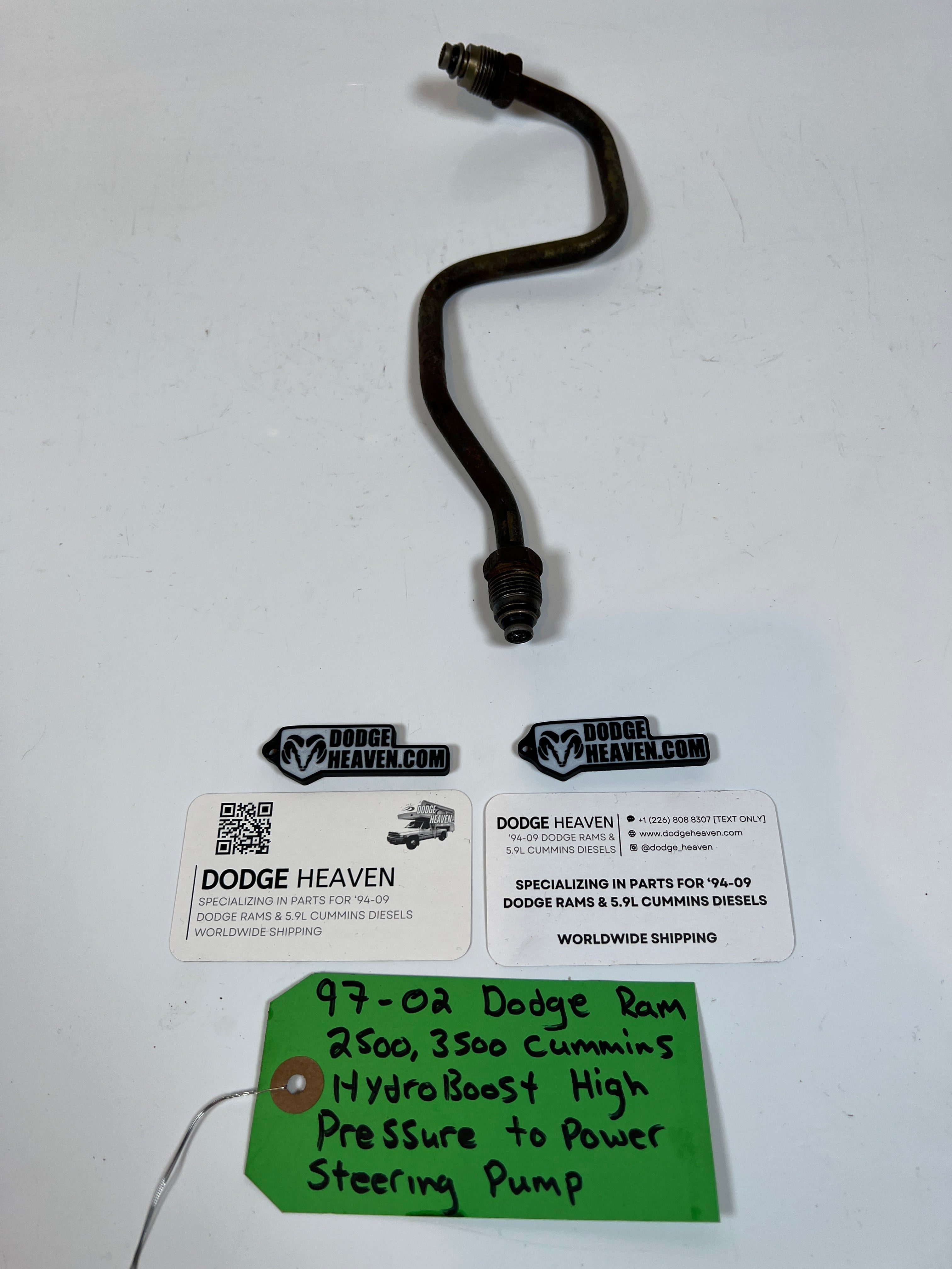 1997-2002 Dodge Ram 5.9L Cummins Hydro Boost To Power Steering Pump Hard line