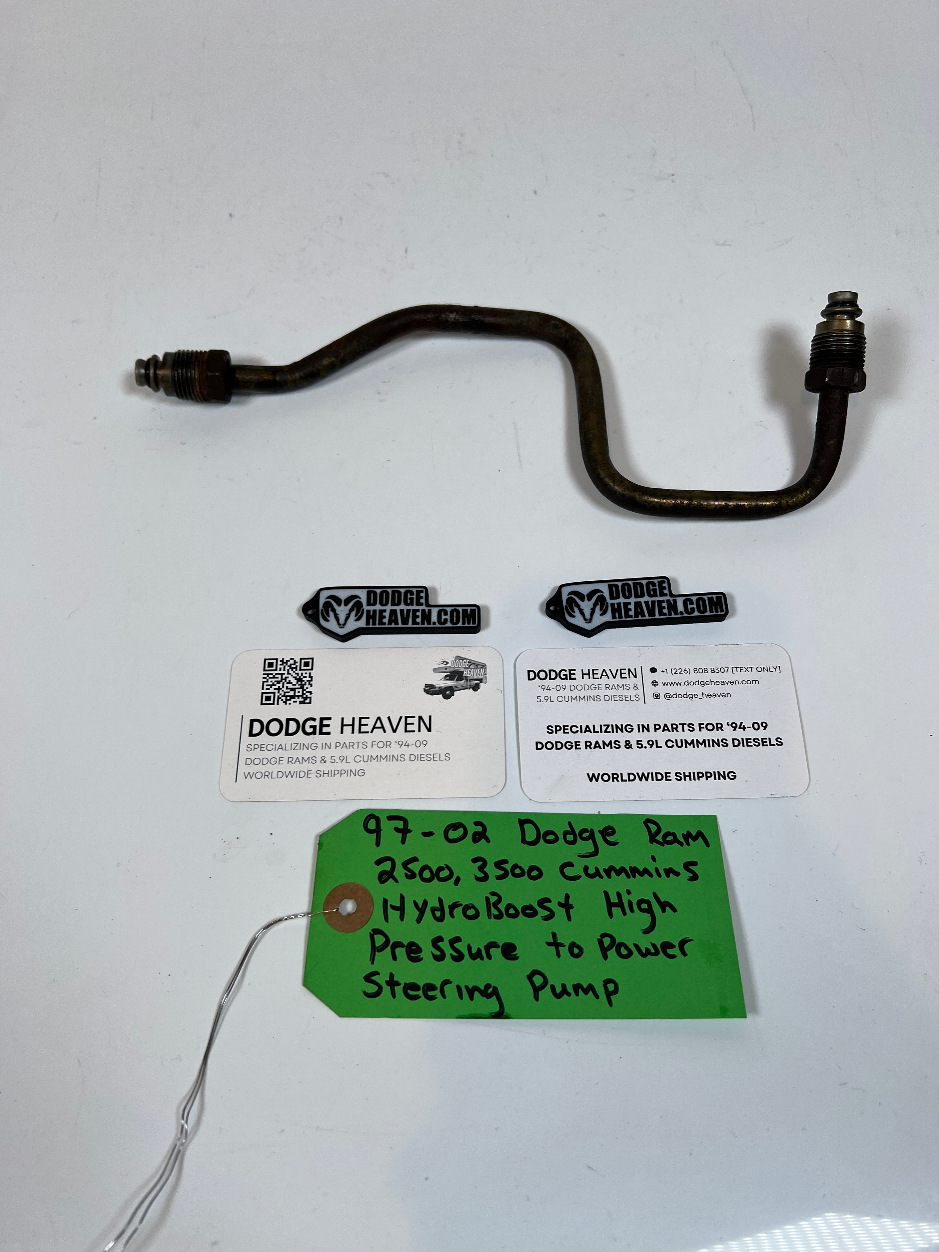 1997-2002 Dodge Ram 5.9L Cummins Hydro Boost To Power Steering Pump Hard line