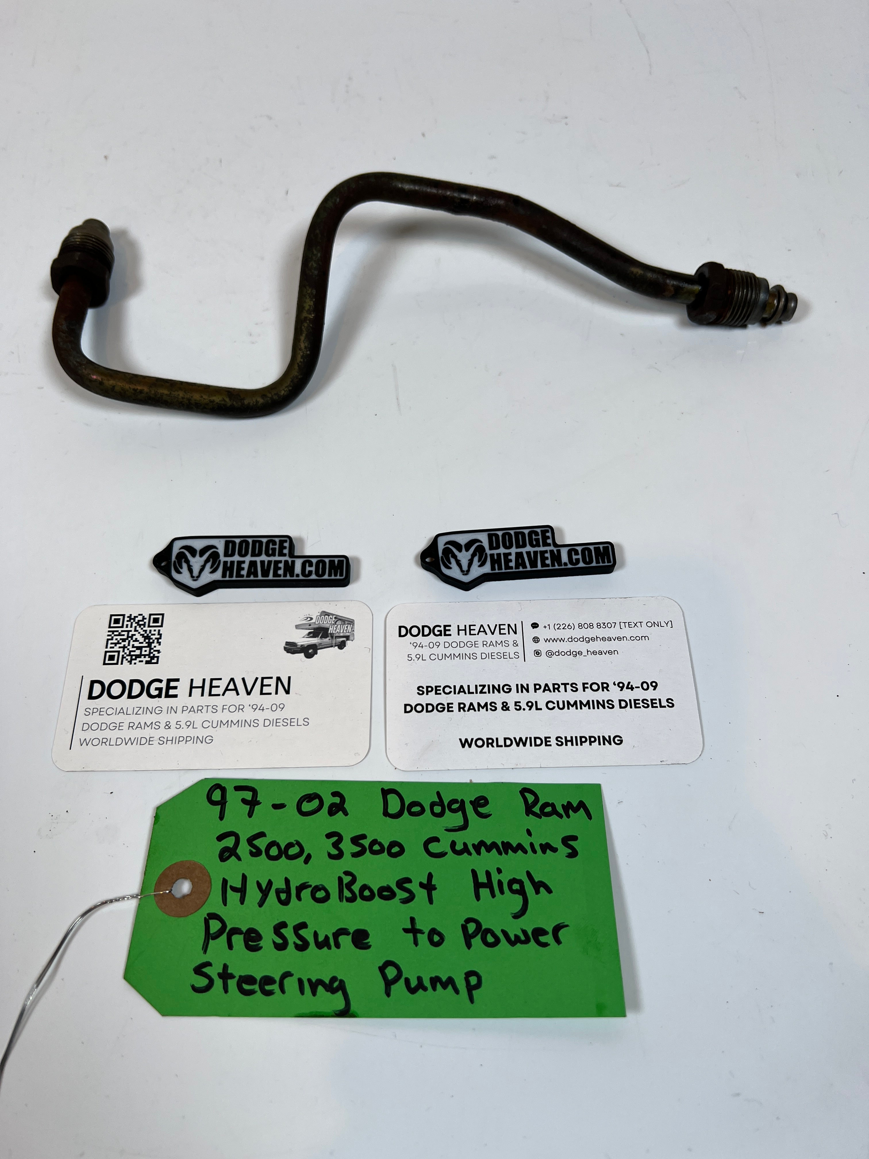 1997-2002 Dodge Ram 5.9L Cummins Hydro Boost To Power Steering Pump Hard line