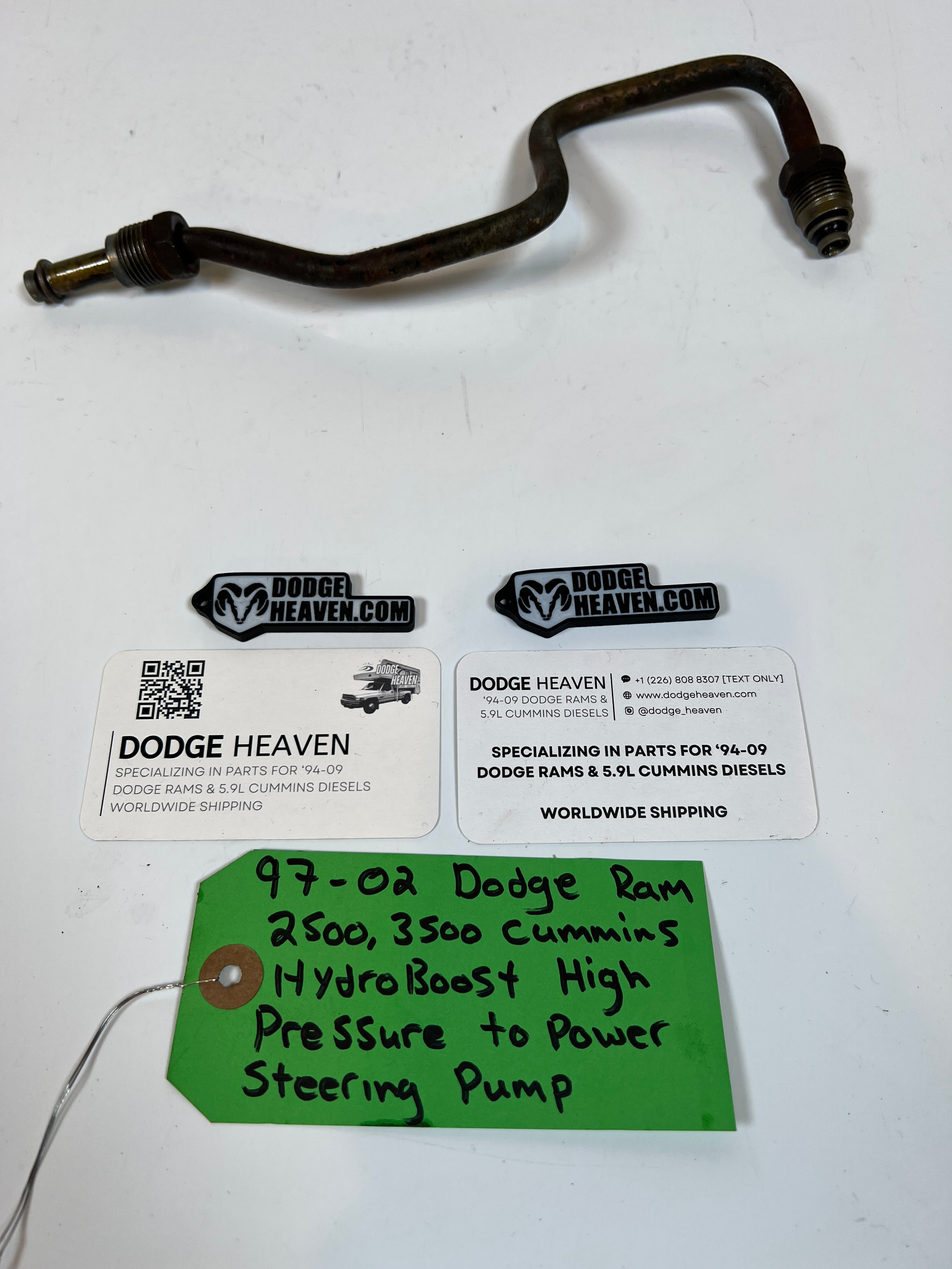 1997-2002 Dodge Ram 5.9L Cummins Hydro Boost To Power Steering Pump Hard line