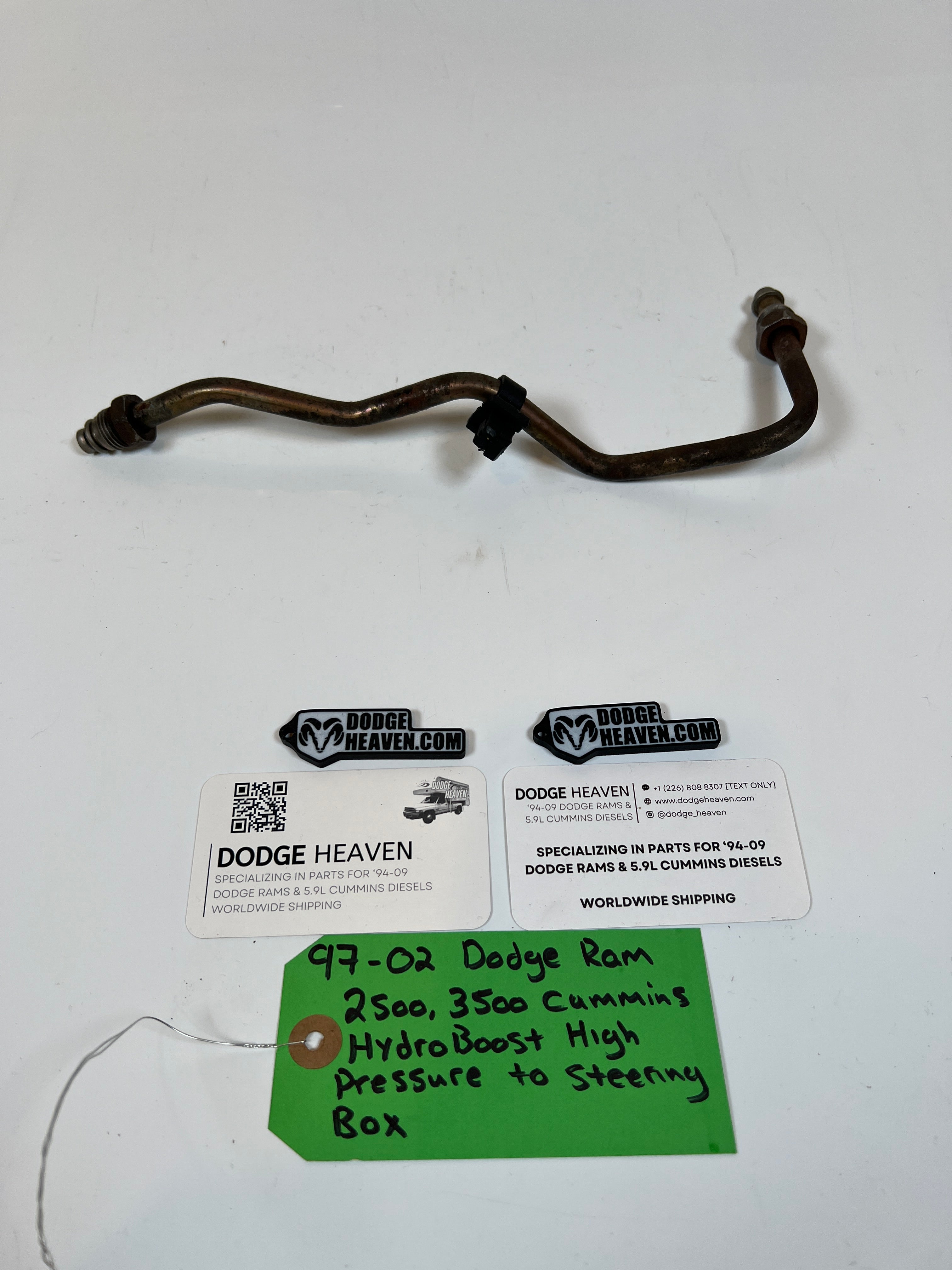 1997-2002 Dodge Ram 5.9L Cummins Hydro Boost To Steering box Hard Line