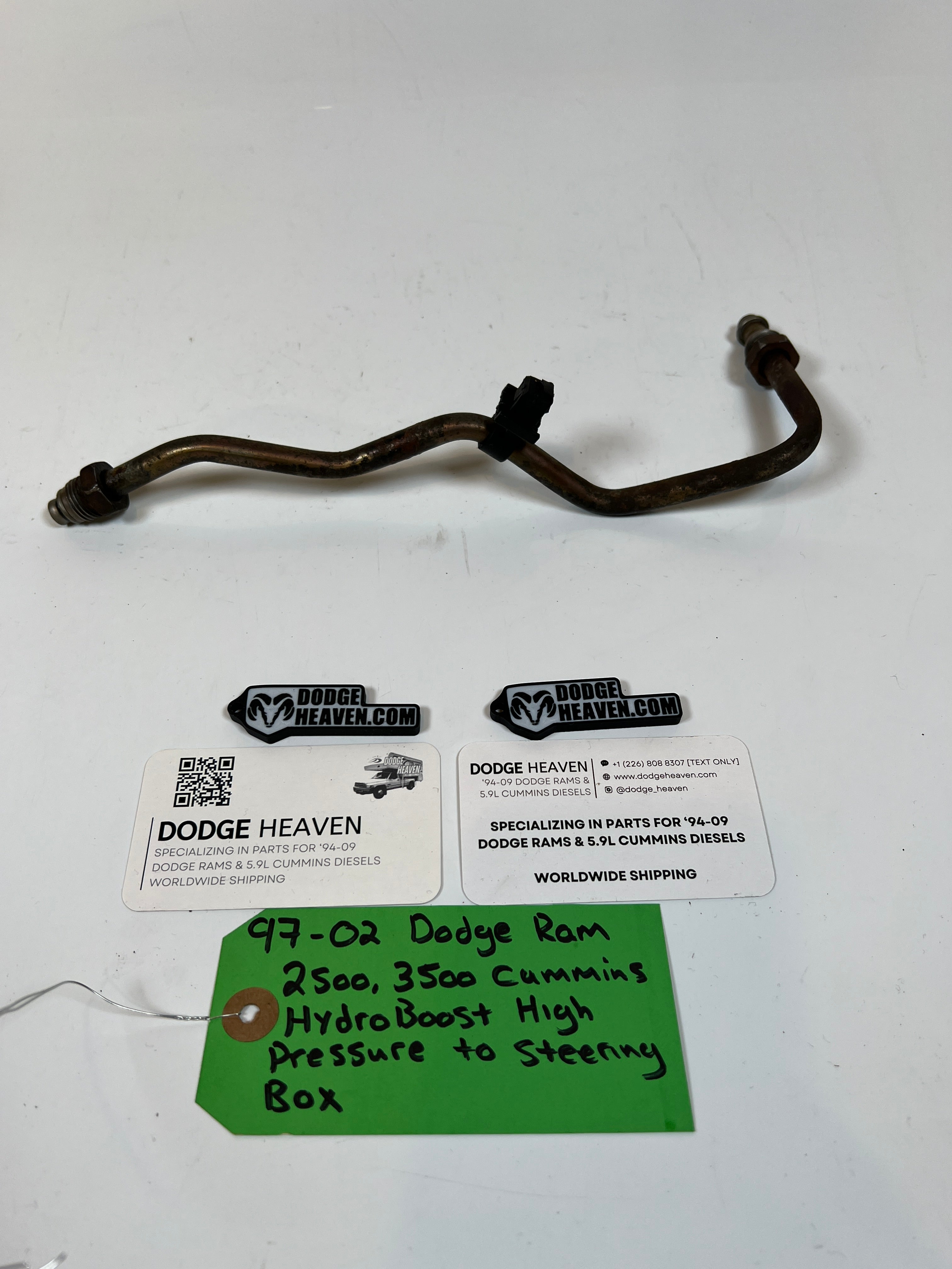 1997-2002 Dodge Ram 5.9L Cummins Hydro Boost To Steering box Hard Line