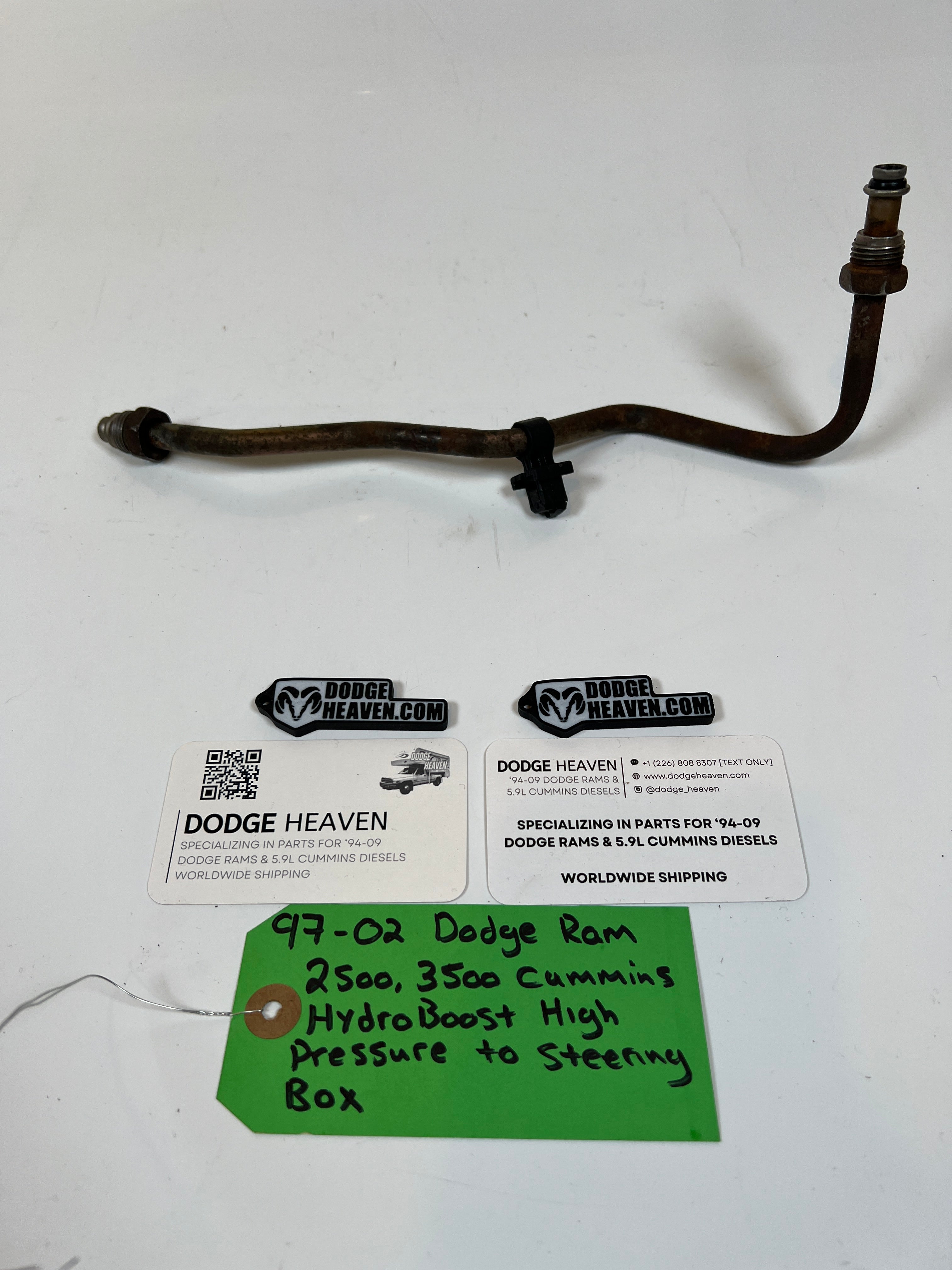 1997-2002 Dodge Ram 5.9L Cummins Hydro Boost To Steering box Hard Line