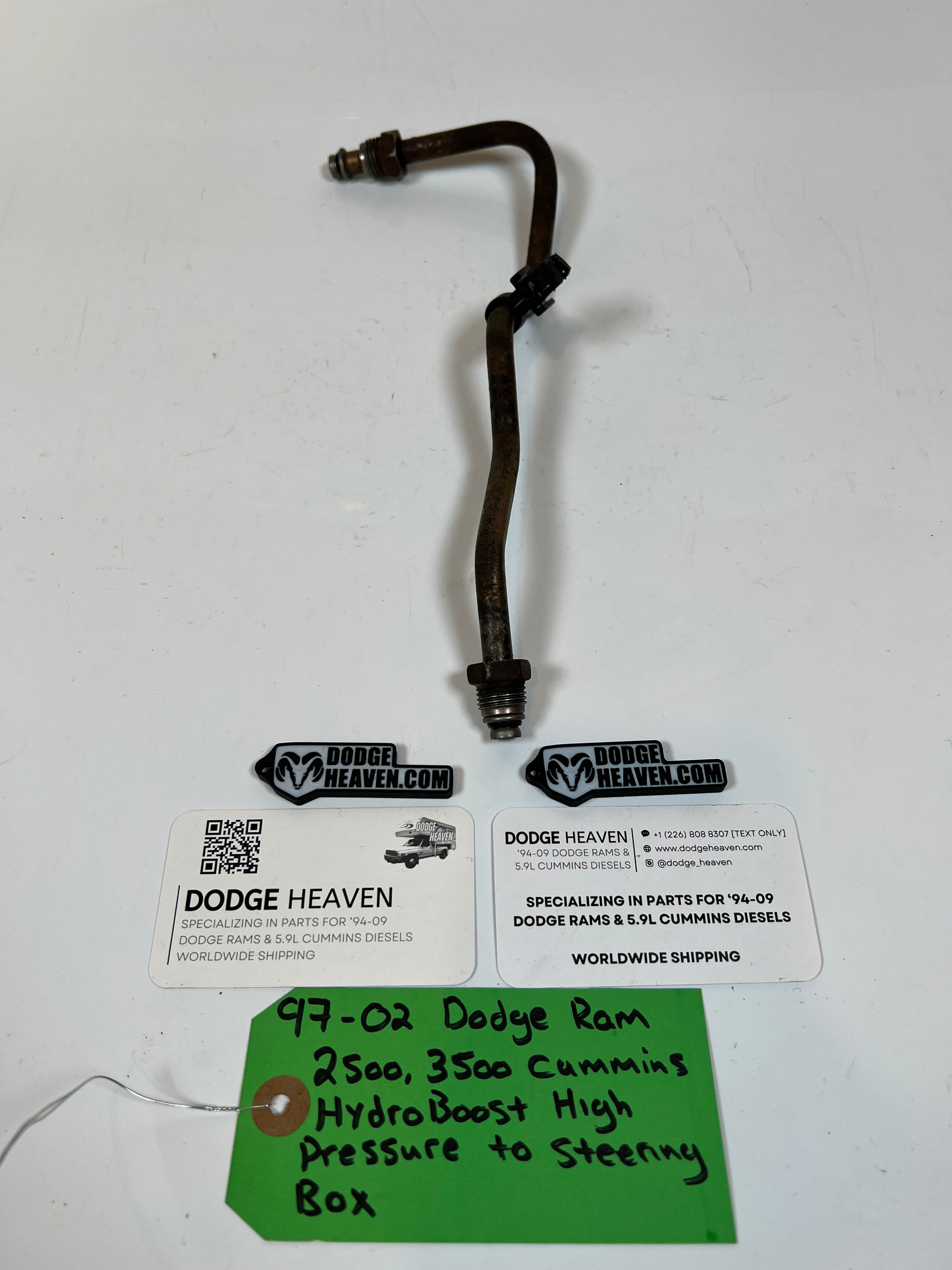 1997-2002 Dodge Ram 5.9L Cummins Hydro Boost To Steering box Hard Line