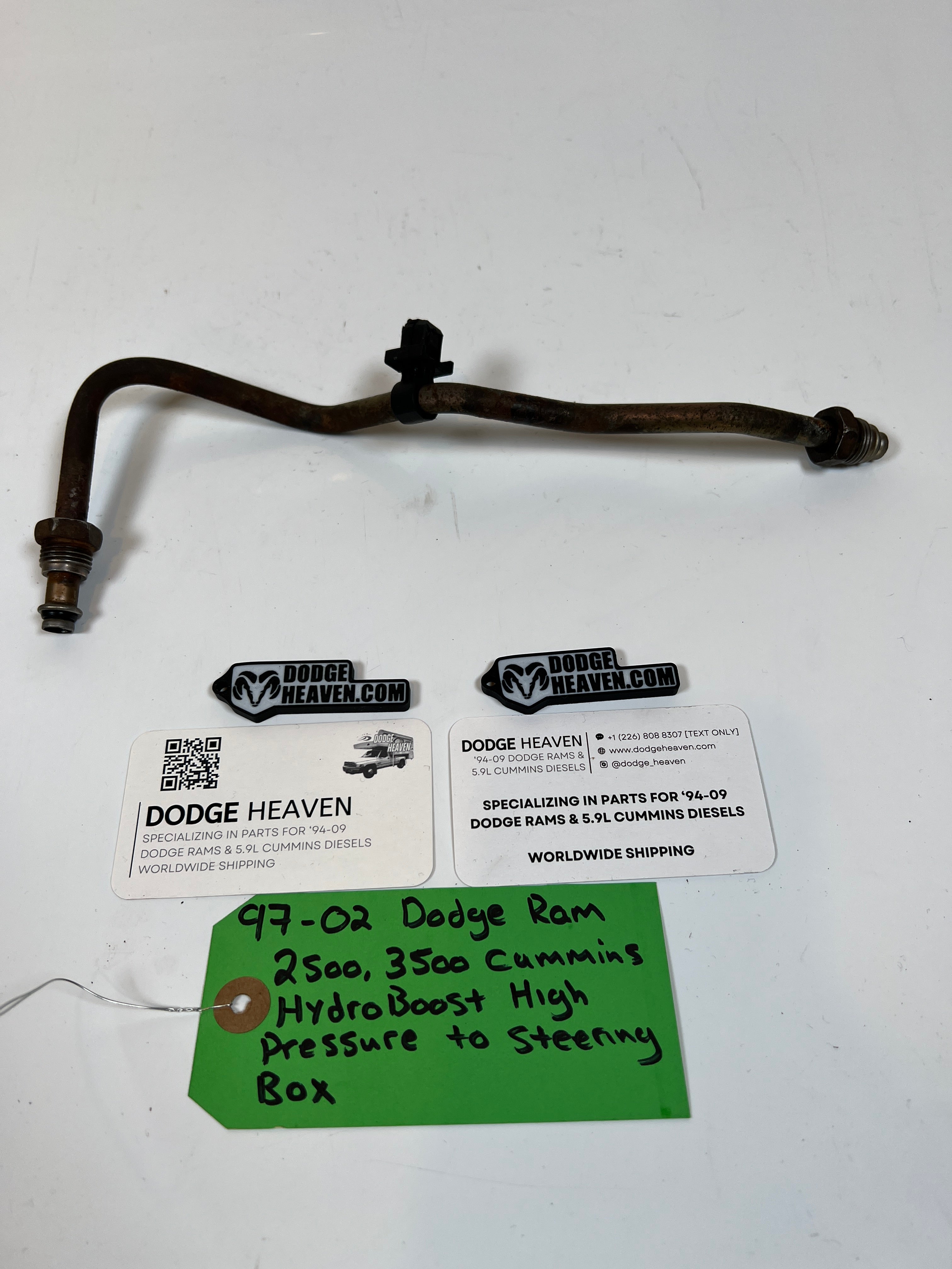 1997-2002 Dodge Ram 5.9L Cummins Hydro Boost To Steering box Hard Line