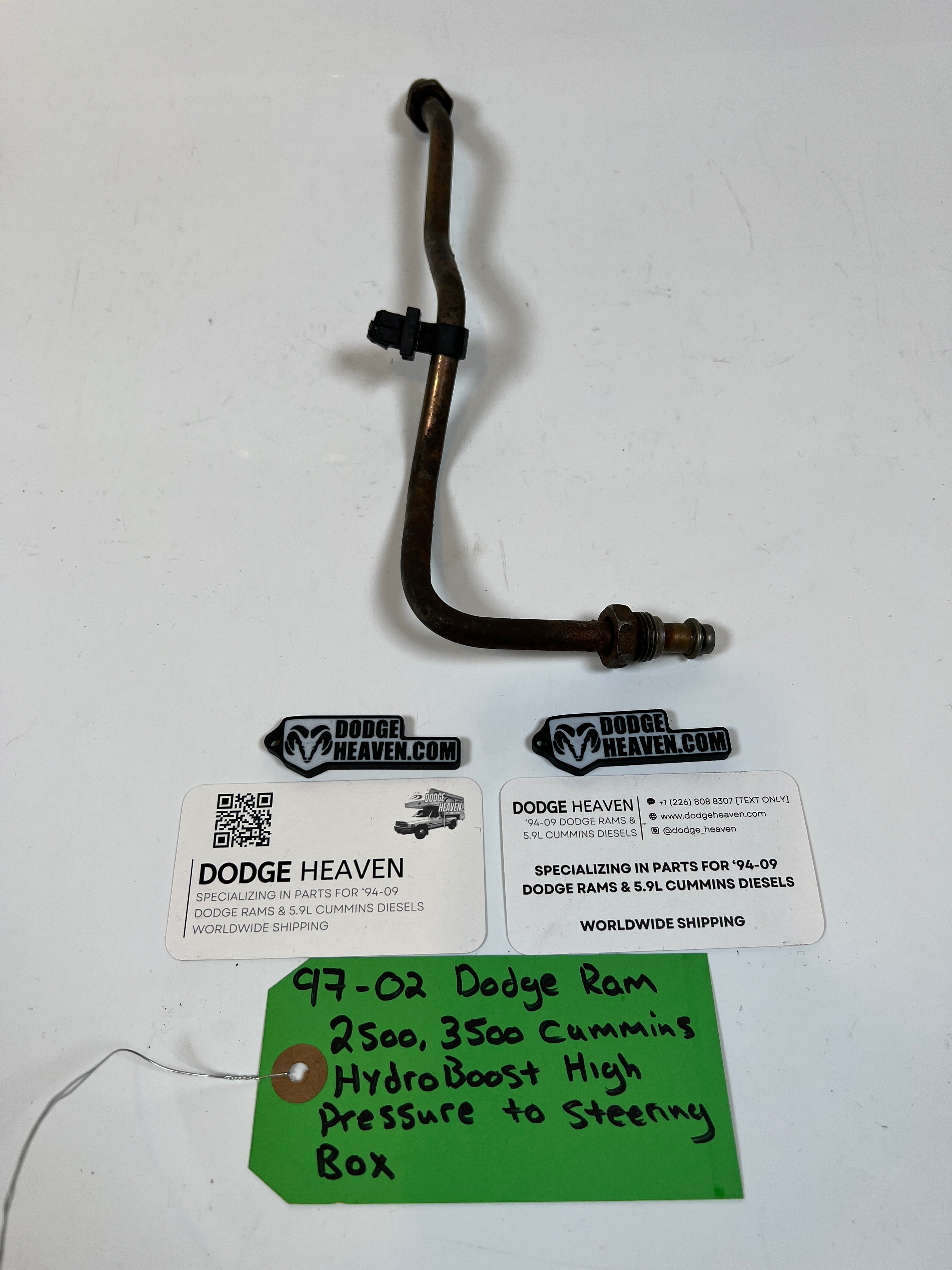 1997-2002 Dodge Ram 5.9L Cummins Hydro Boost To Steering box Hard Line