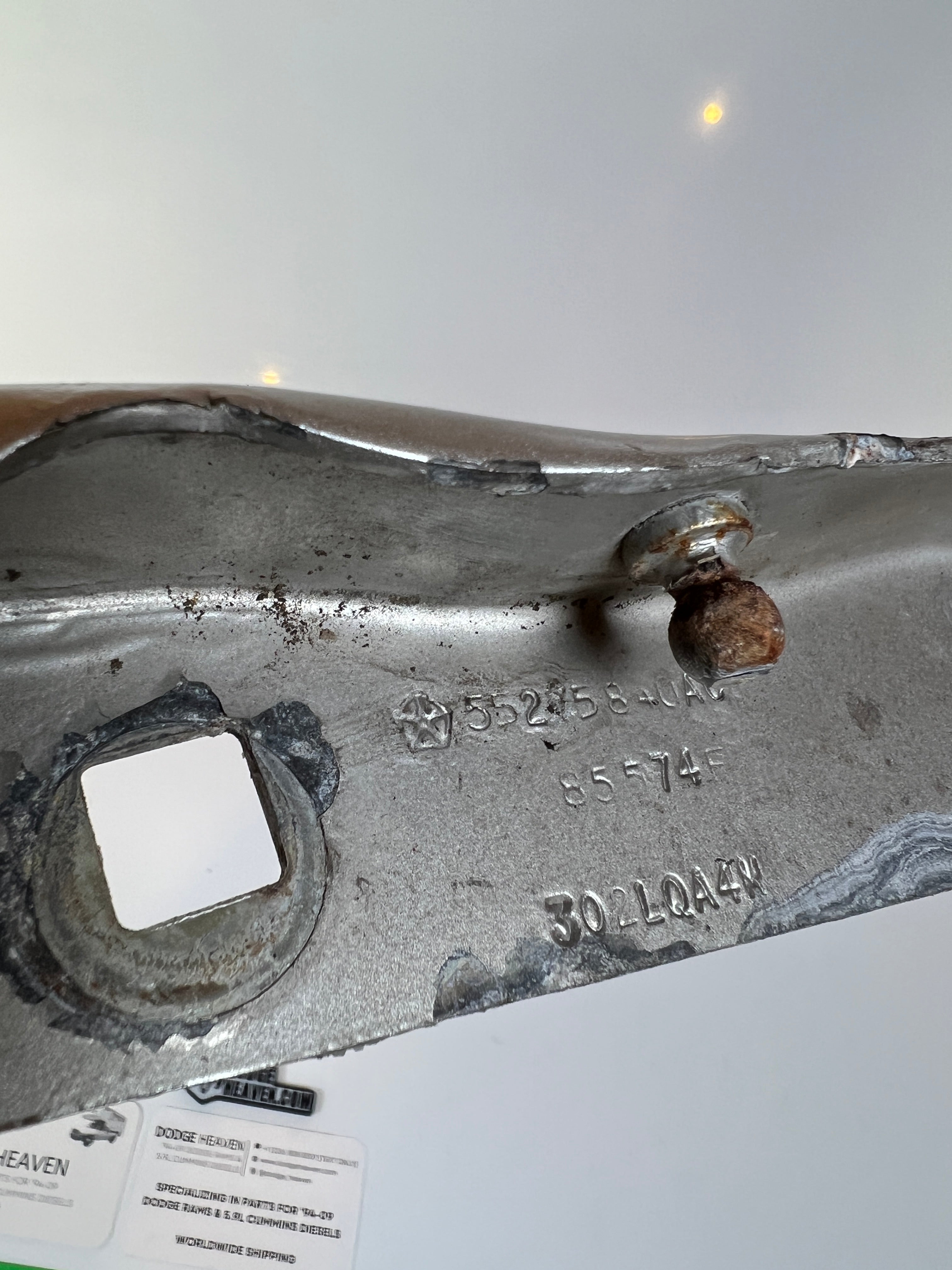 2002-2009 Dodge Ram 1500 2500 3500 Hood Hinge Driver LH