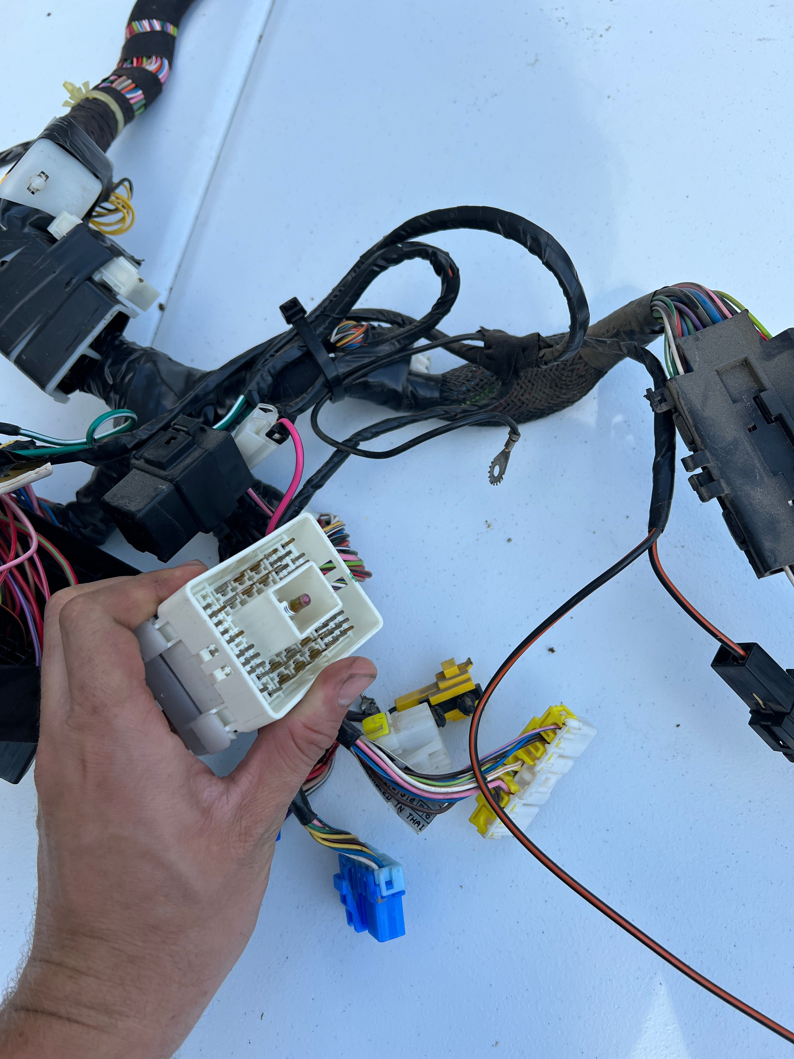 1996-1996 Dodge Ram 1500 3500 Dash Wiring Harness 1500 2500 3500