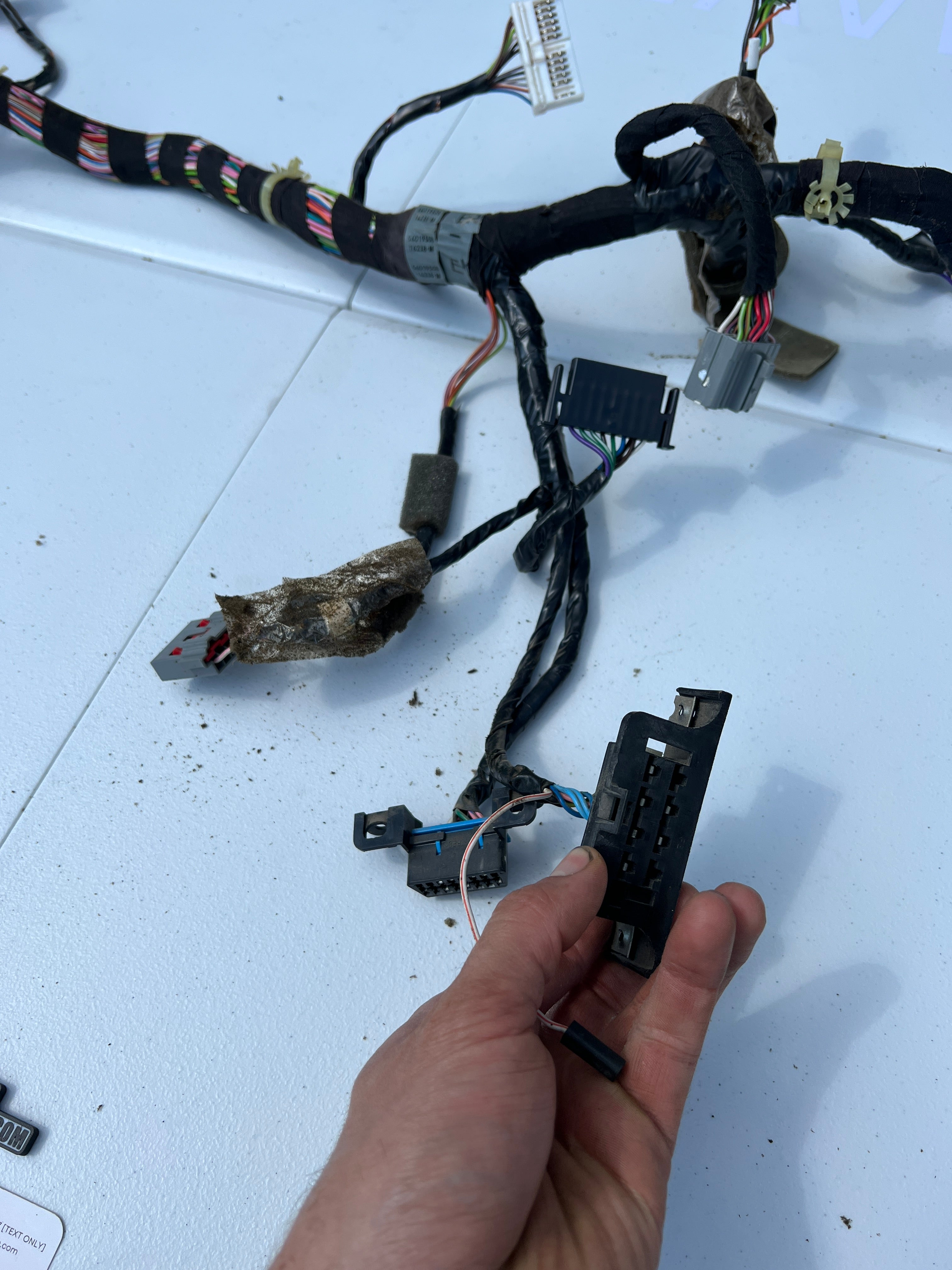 1996-1996 Dodge Ram 1500 3500 Dash Wiring Harness 1500 2500 3500