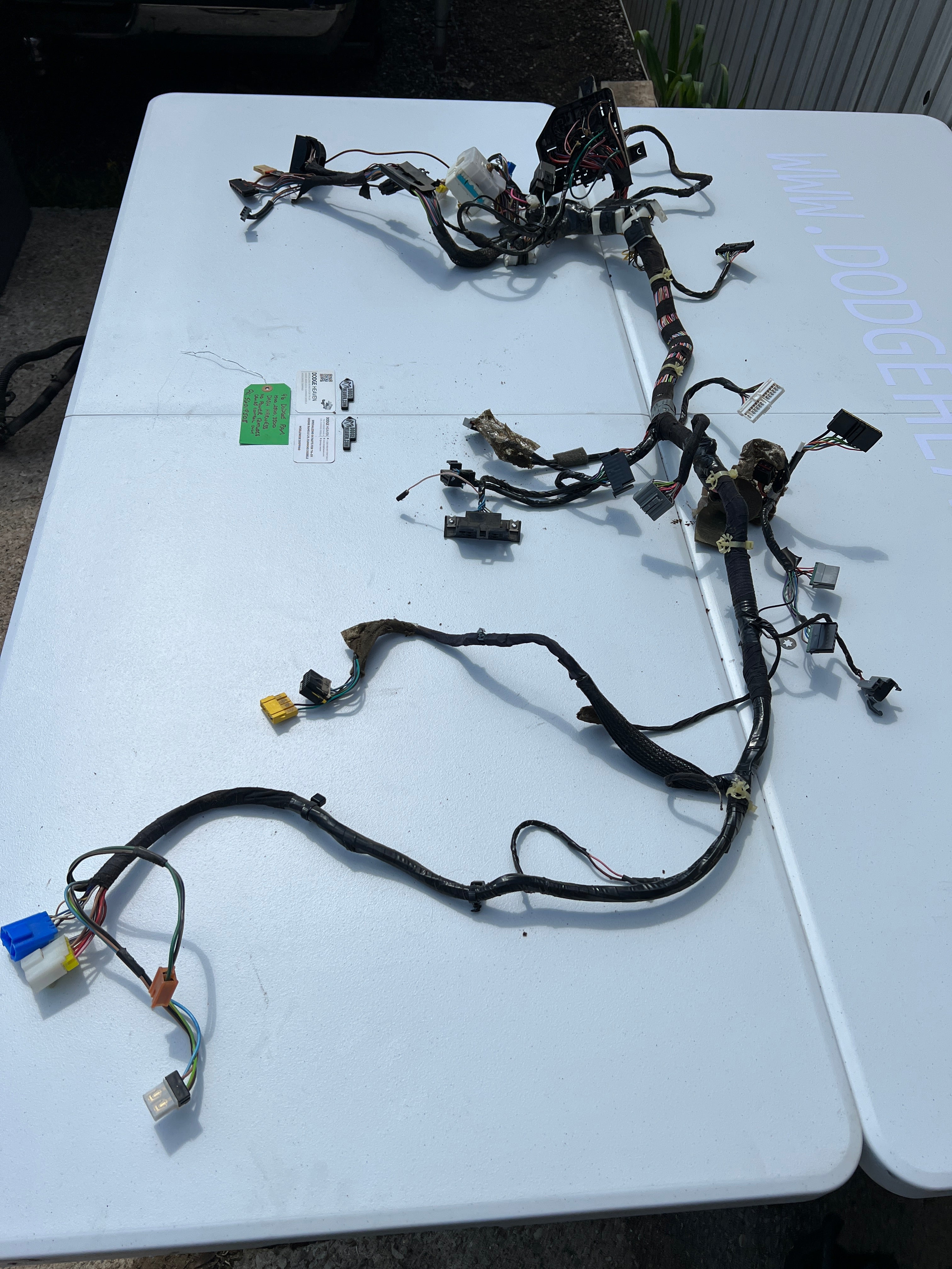 1996-1996 Dodge Ram 1500 3500 Dash Wiring Harness 1500 2500 3500