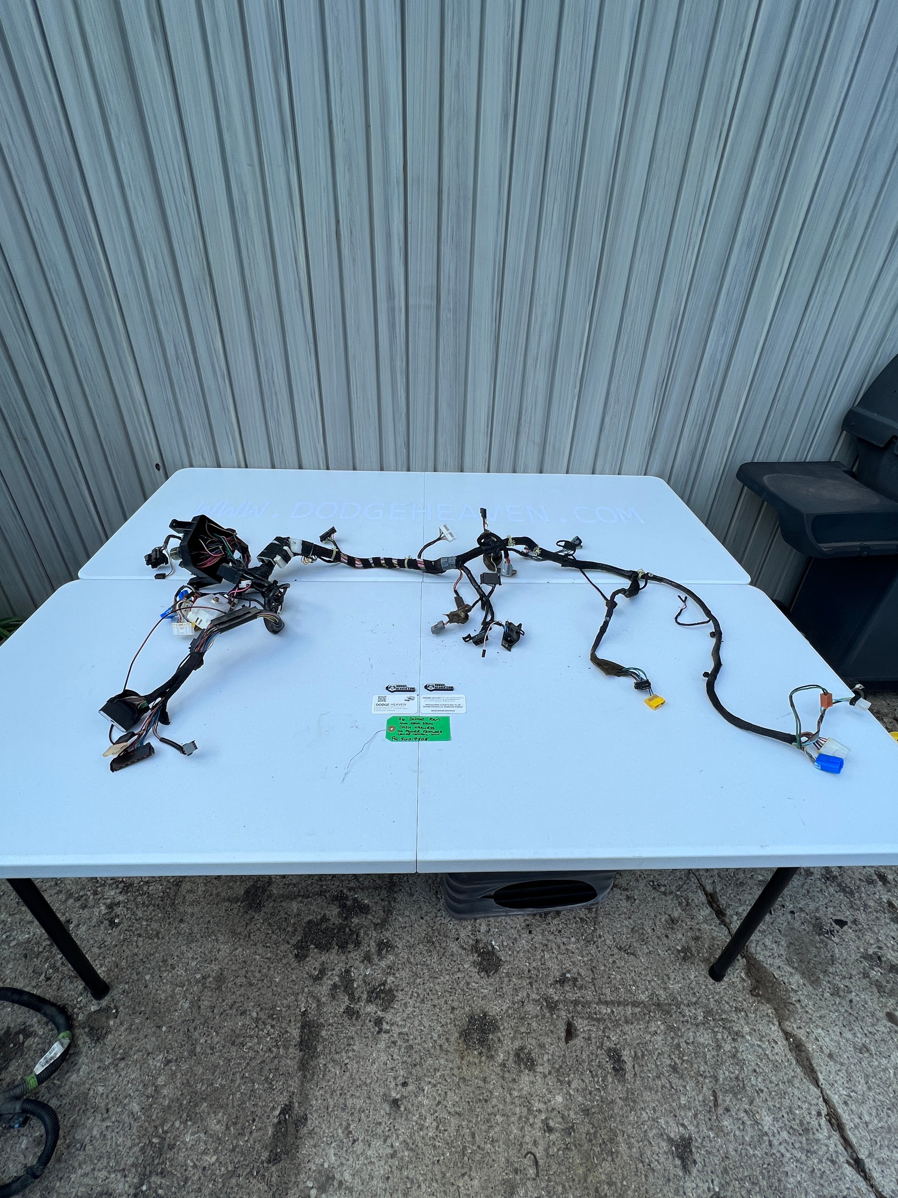 1996-1996 Dodge Ram 1500 3500 Dash Wiring Harness 1500 2500 3500