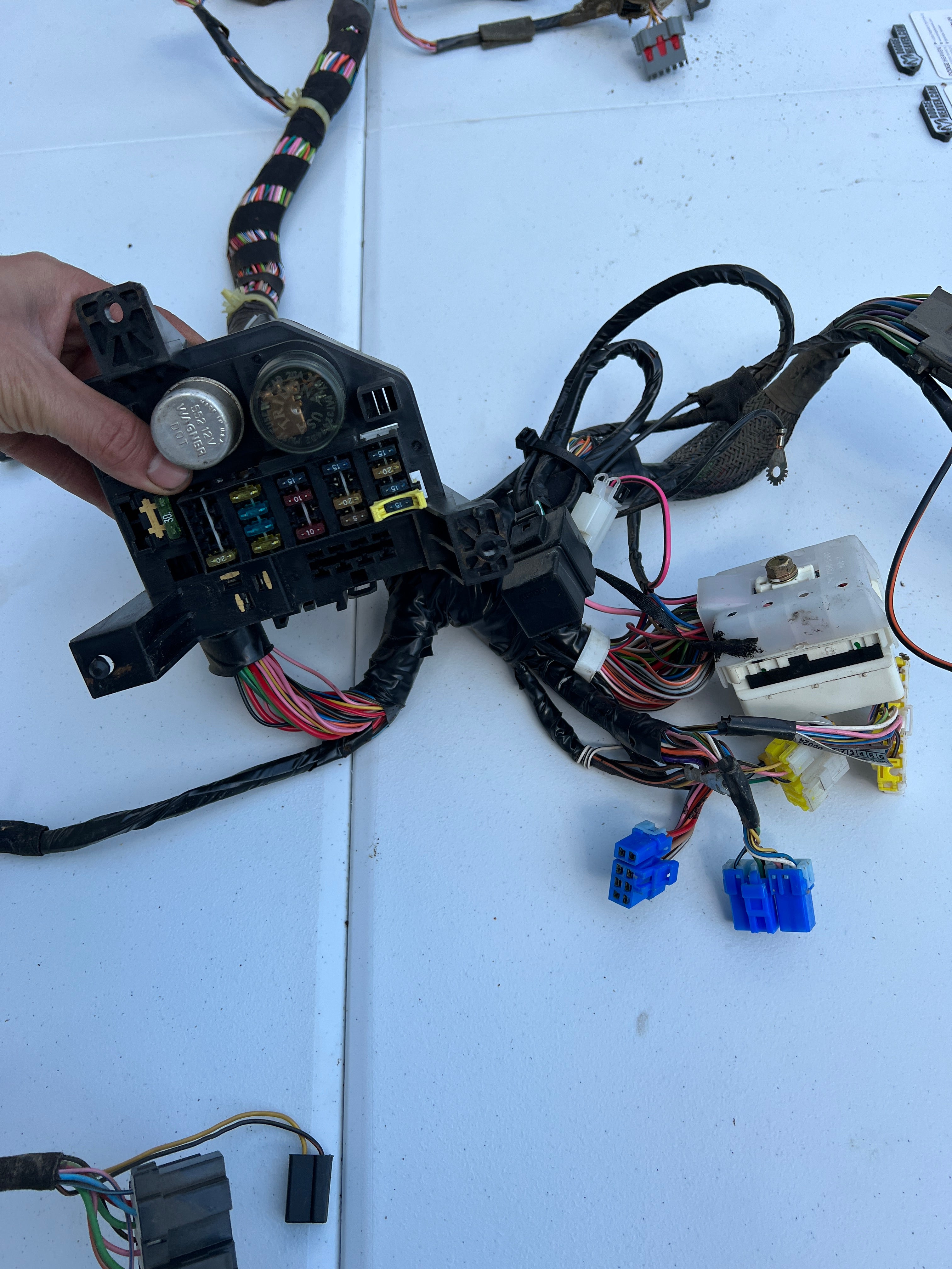 1996-1996 Dodge Ram 1500 3500 Dash Wiring Harness 1500 2500 3500