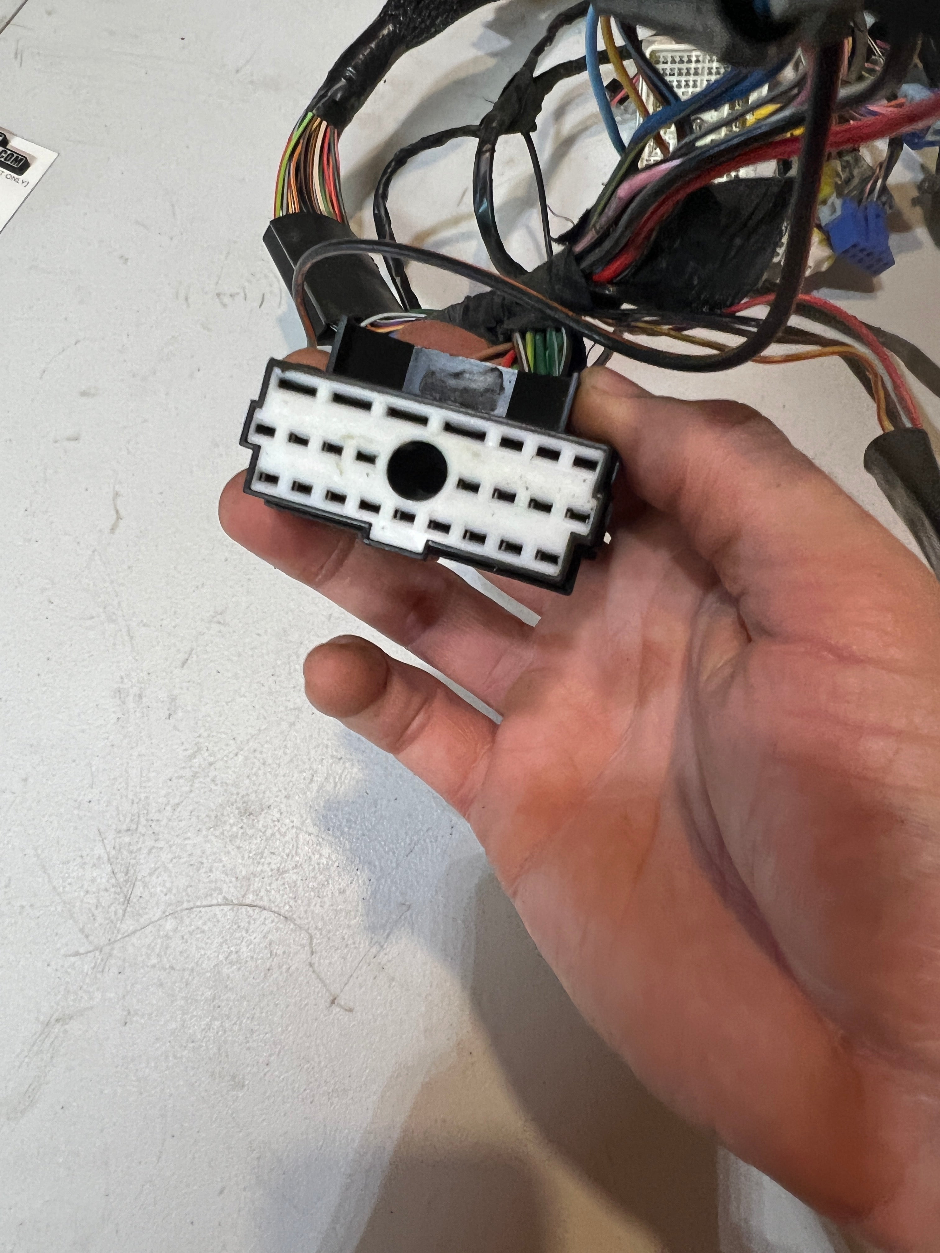 1994-1996 Dodge Ram 1500 3500 Dash Wiring Harness 1500 2500 3500