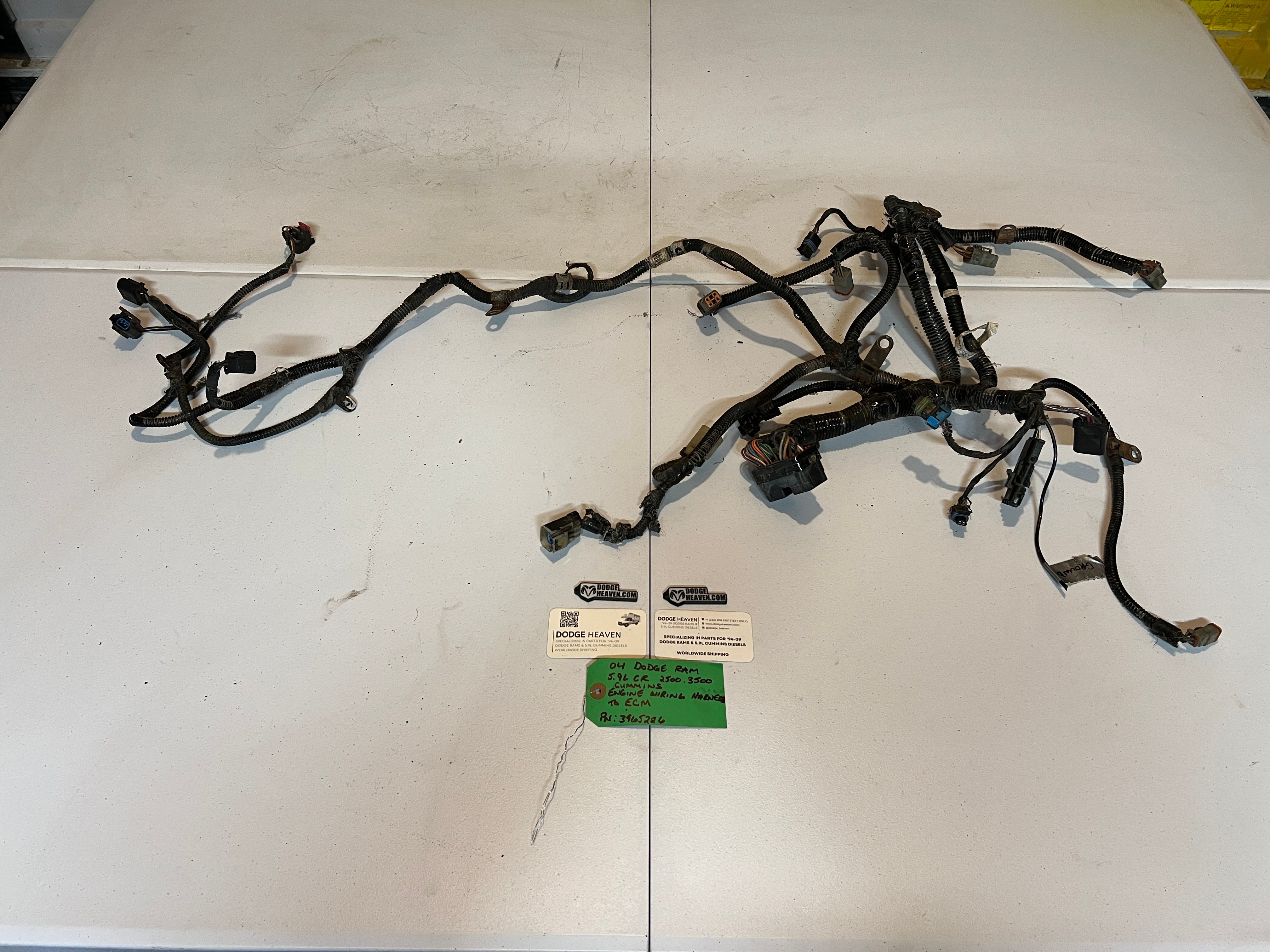 2004-2004 Dodge Ram 2500 3500 5.9L Cummins Engine Wiring Harness
