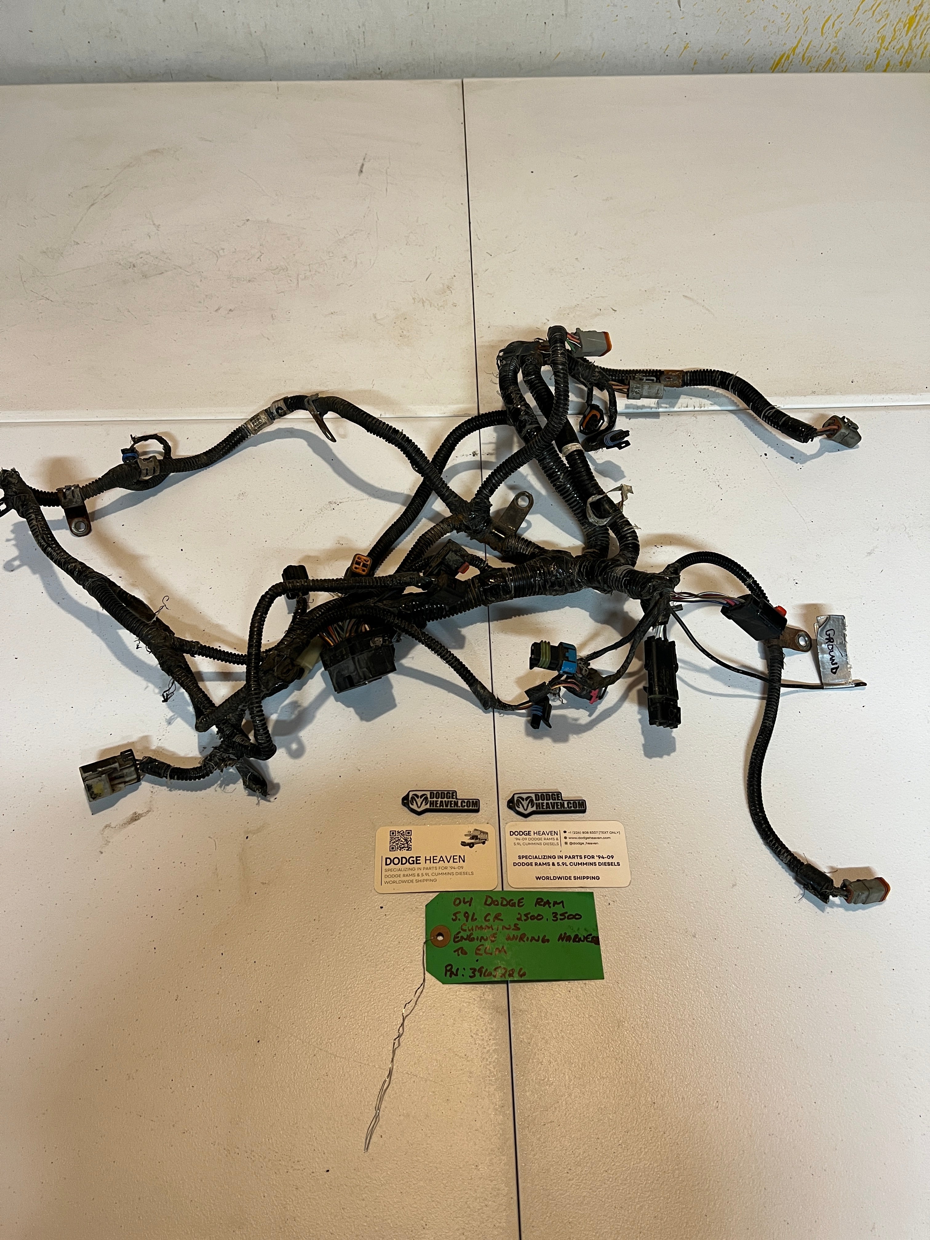 2004-2004 Dodge Ram 2500 3500 5.9L Cummins Engine Wiring Harness