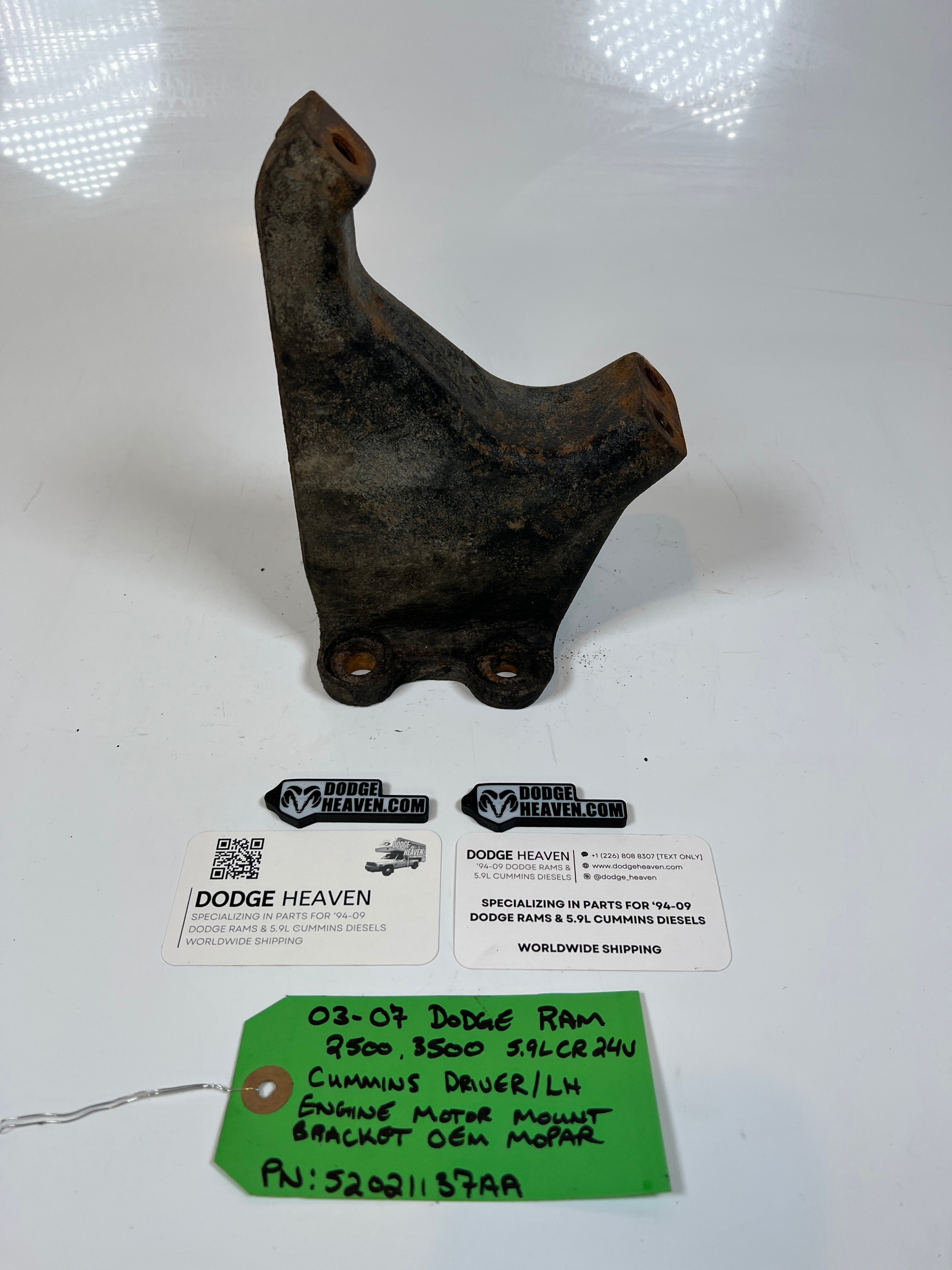 2003-2007 Dodge Ram 2500 3500 5.9l Cummins Driver Motor Mount Bracket
