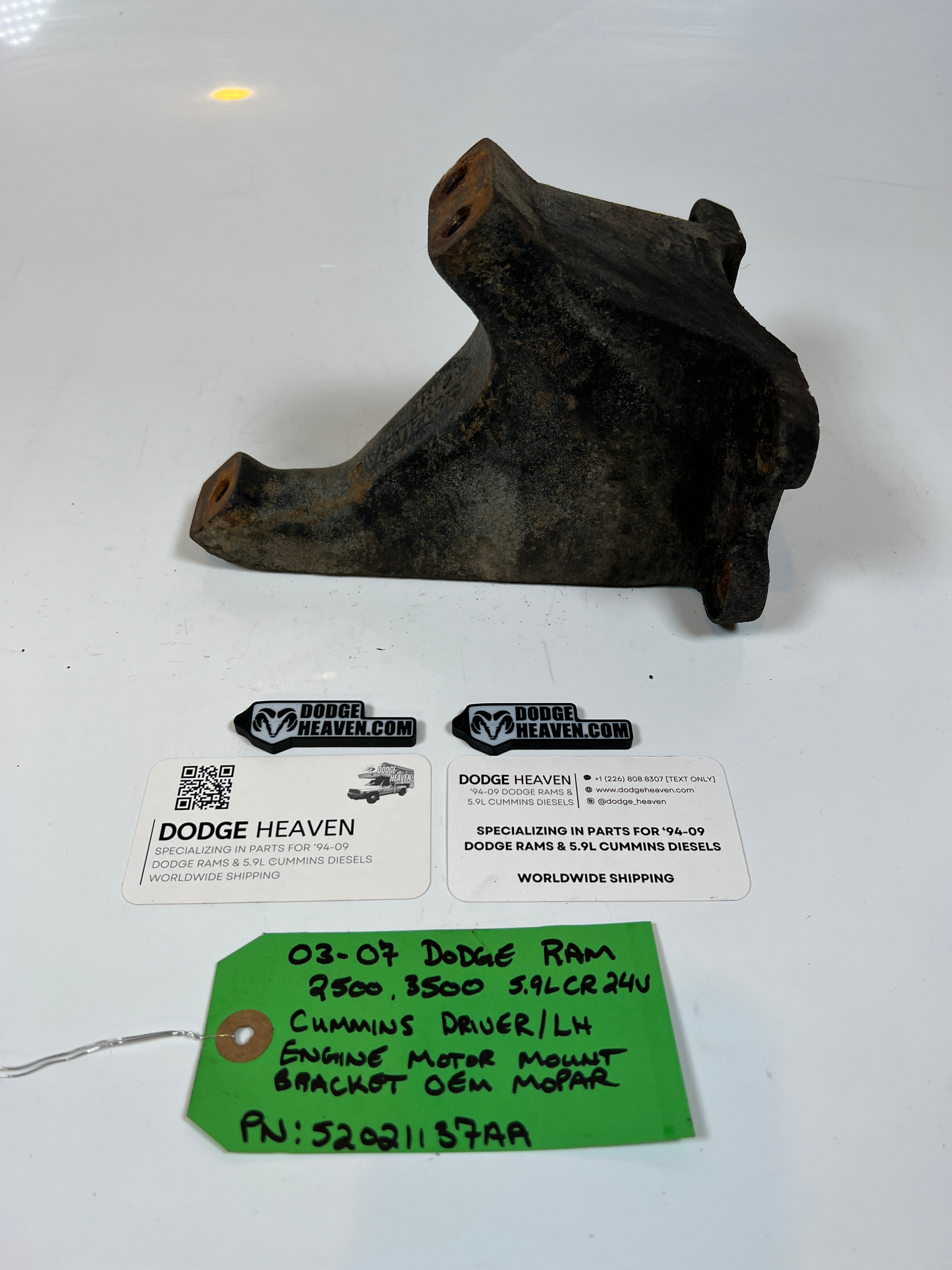 2003-2007 Dodge Ram 2500 3500 5.9l Cummins Driver Motor Mount Bracket