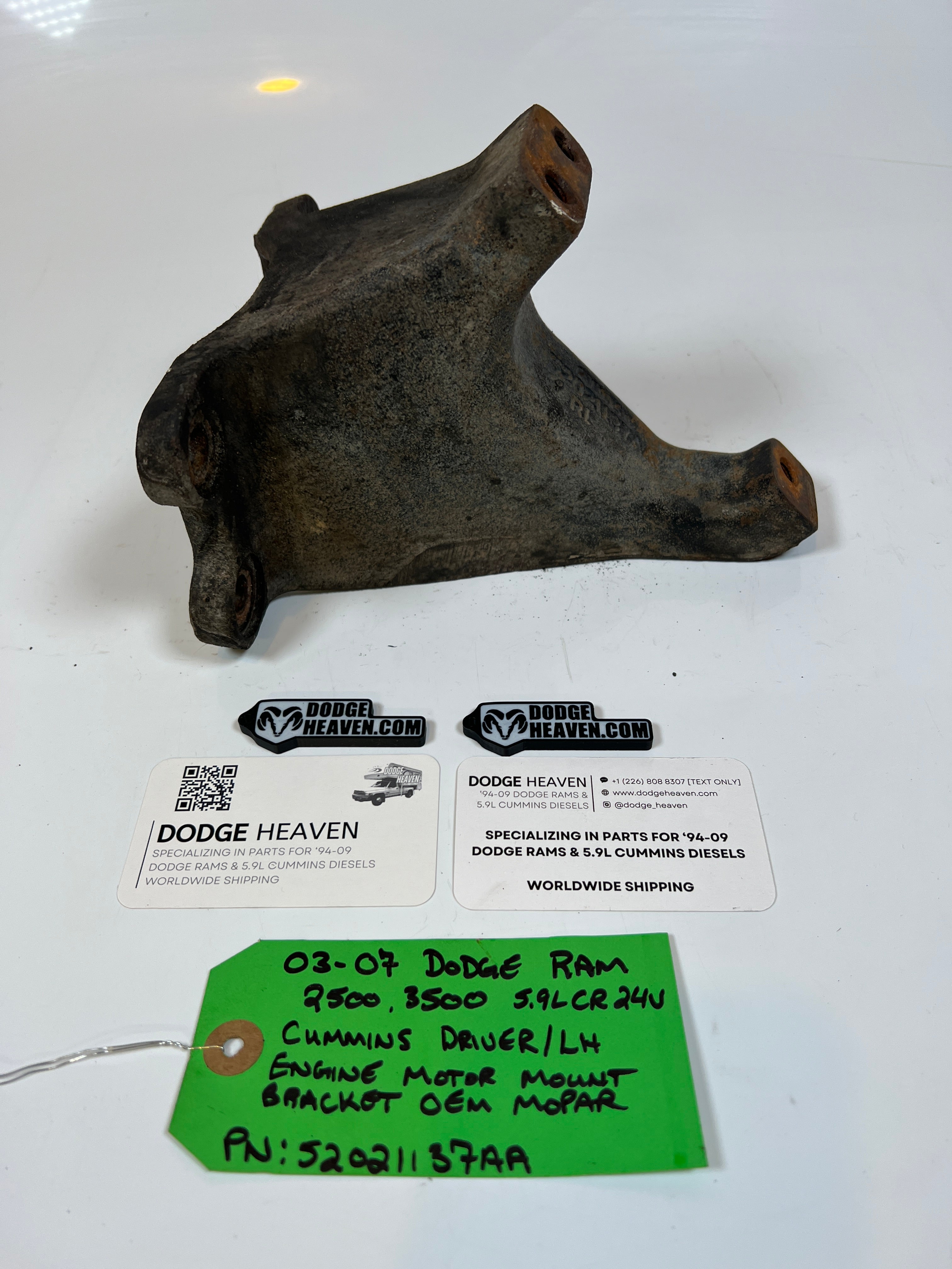 2003-2007 Dodge Ram 2500 3500 5.9l Cummins Driver Motor Mount Bracket