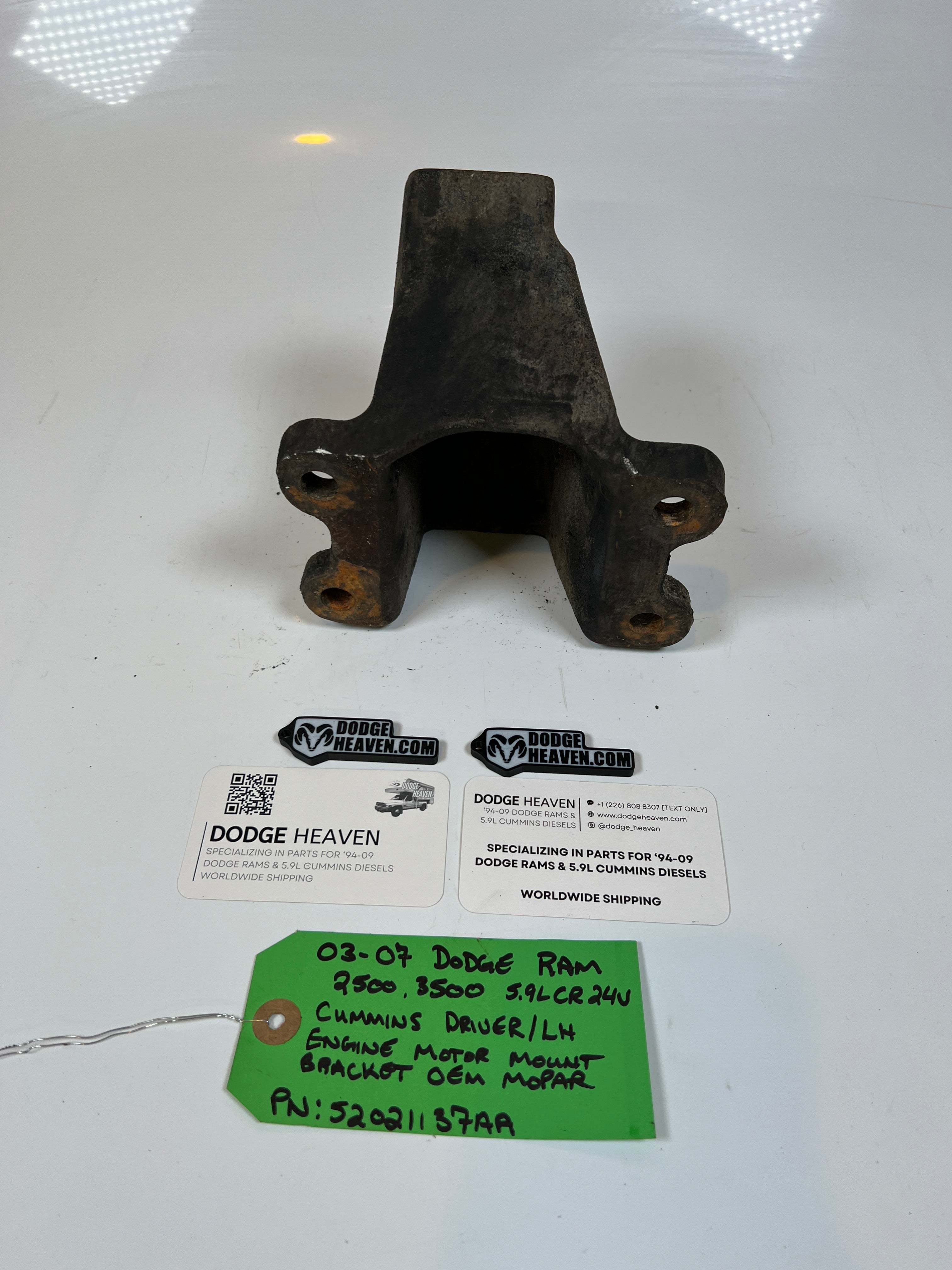 2003-2007 Dodge Ram 2500 3500 5.9l Cummins Driver Motor Mount Bracket