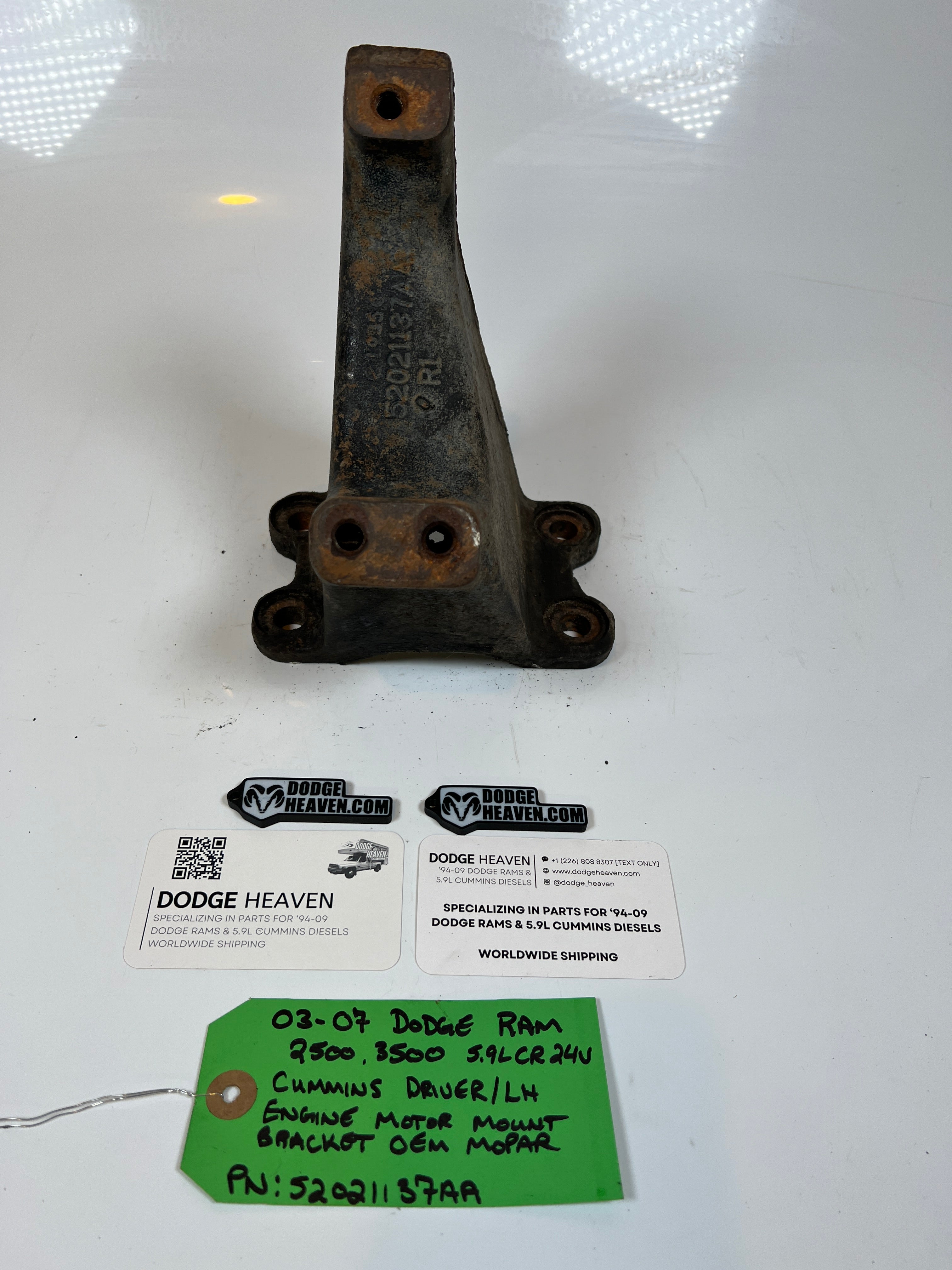 2003-2007 Dodge Ram 2500 3500 5.9l Cummins Driver Motor Mount Bracket