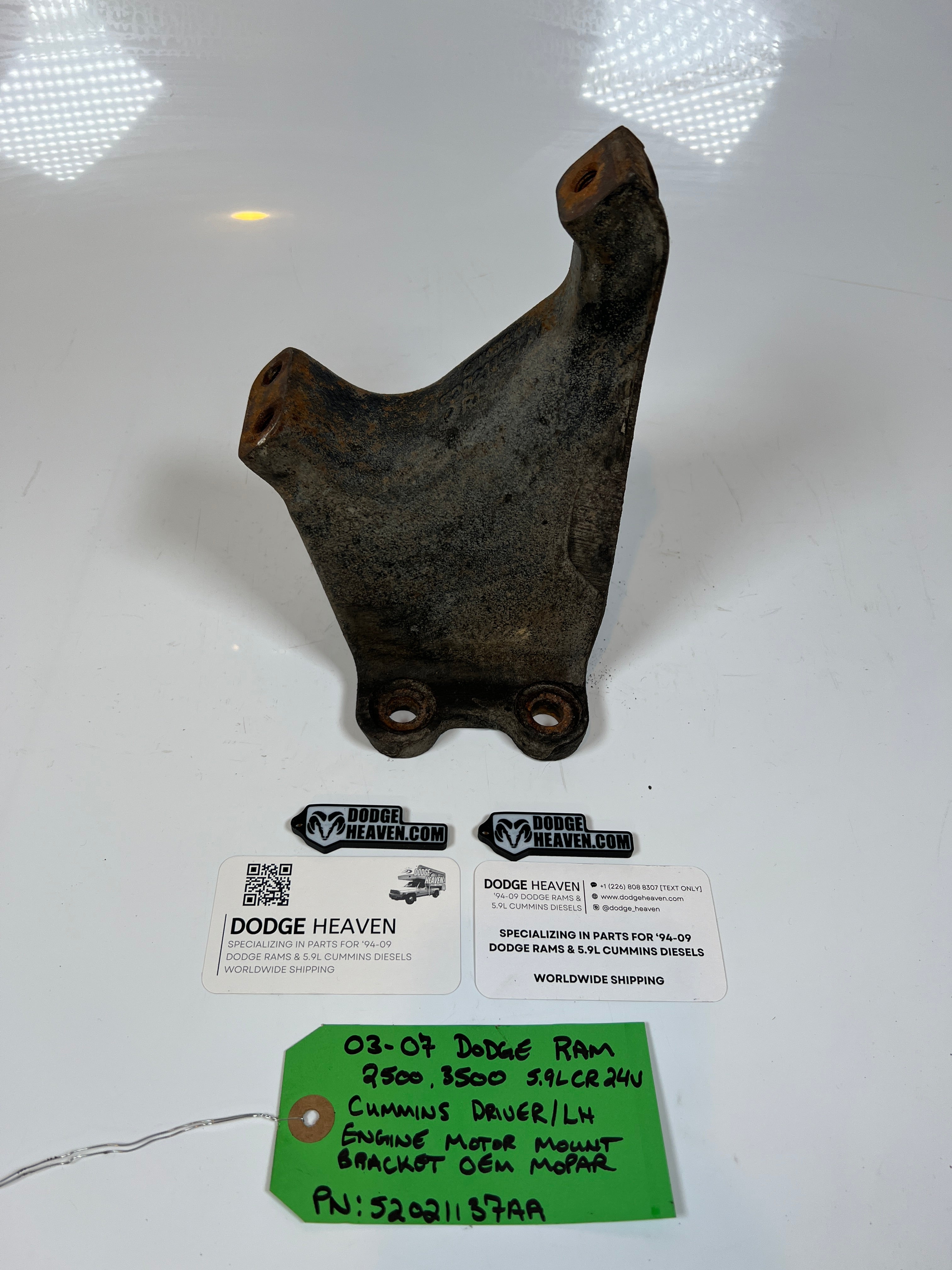 2003-2007 Dodge Ram 2500 3500 5.9l Cummins Driver Motor Mount Bracket
