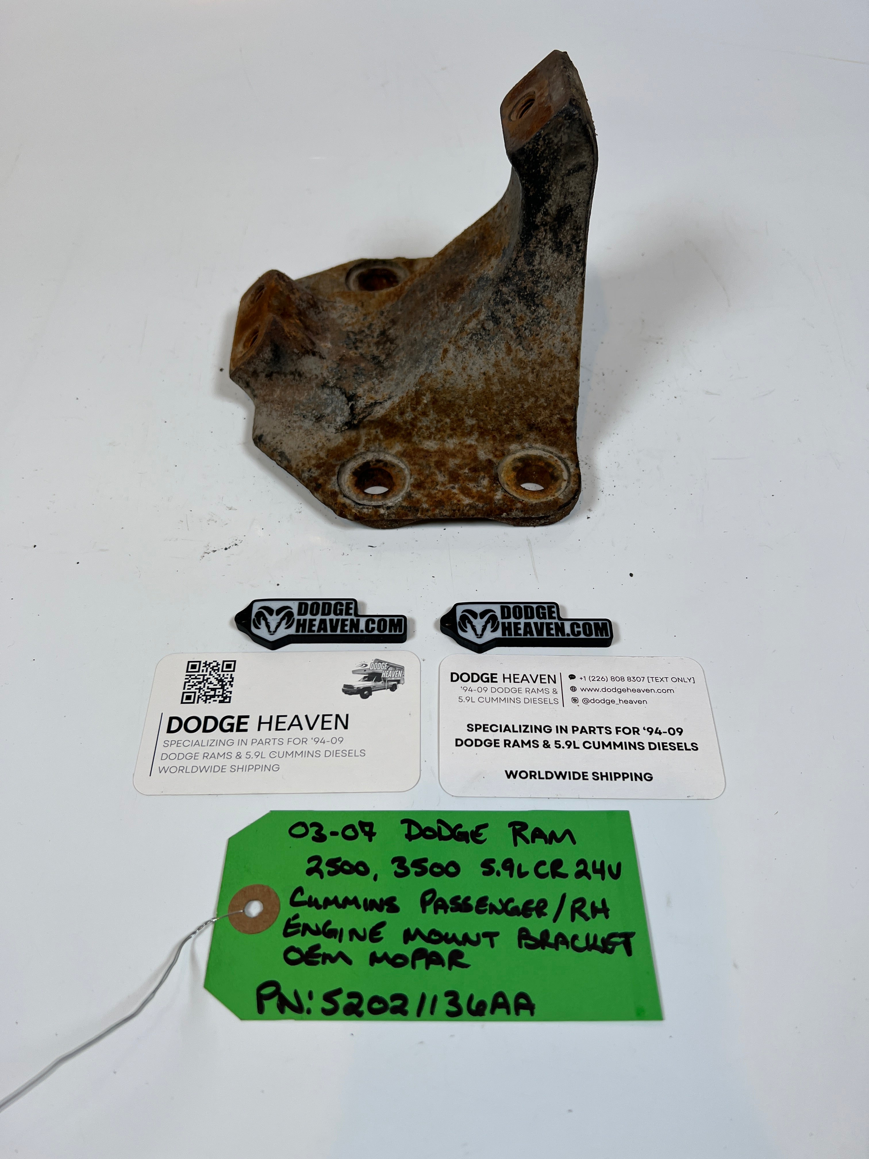 2003-2007 Dodge Ram 2500 3500 5.9l Cummins Passenger Motor mount