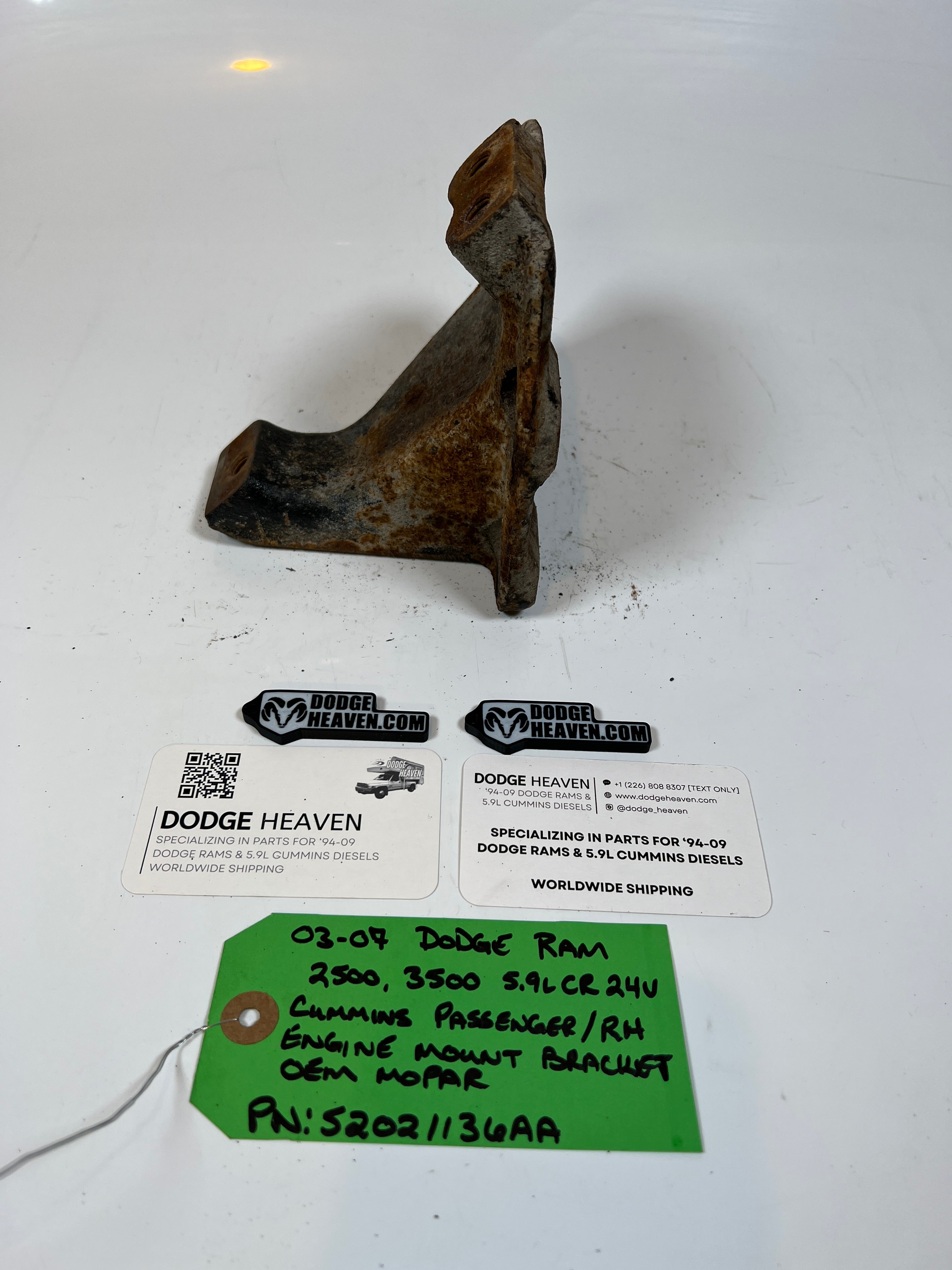 2003-2007 Dodge Ram 2500 3500 5.9l Cummins Passenger Motor mount