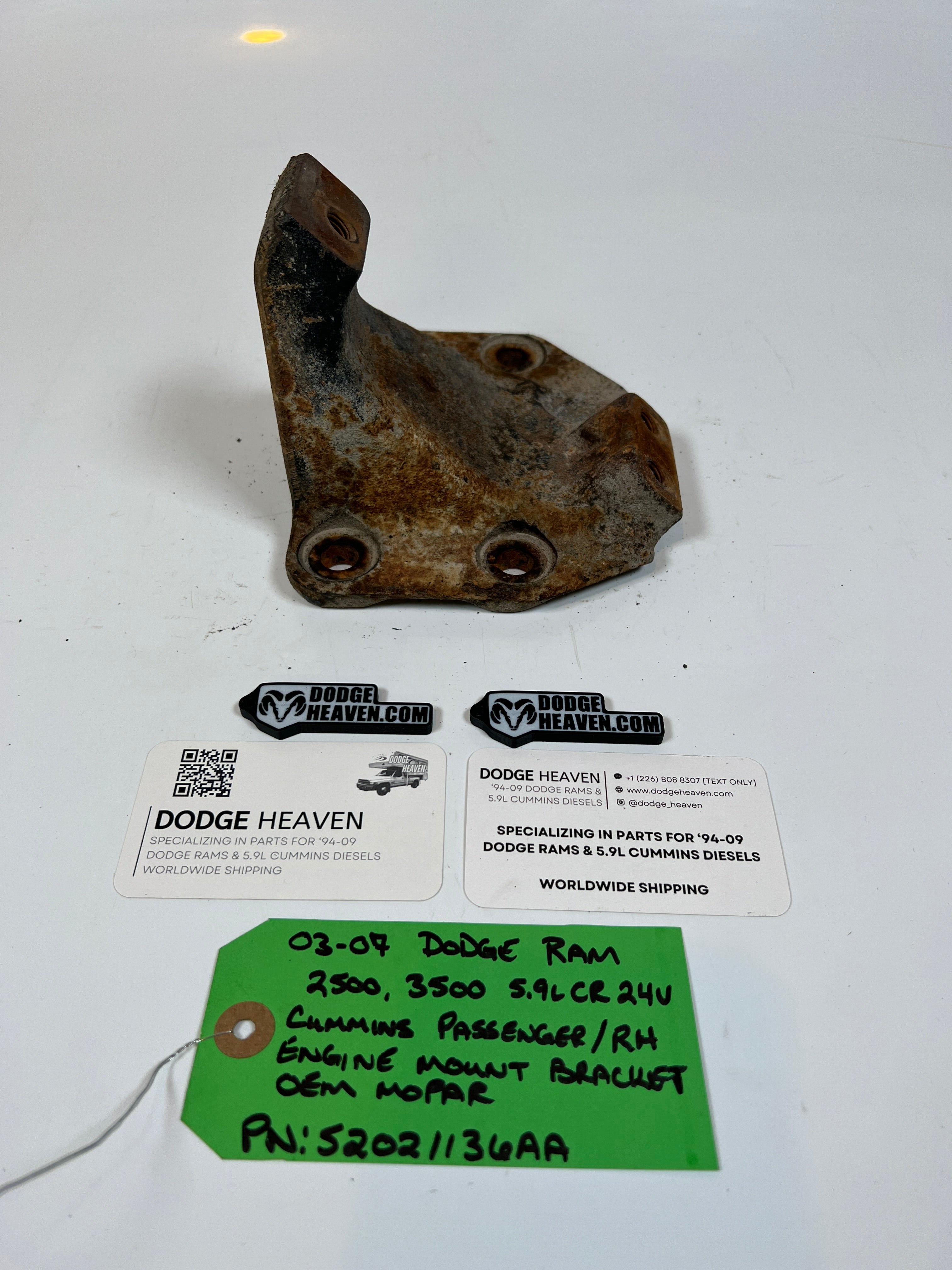 2003-2007 Dodge Ram 2500 3500 5.9l Cummins Passenger Motor mount