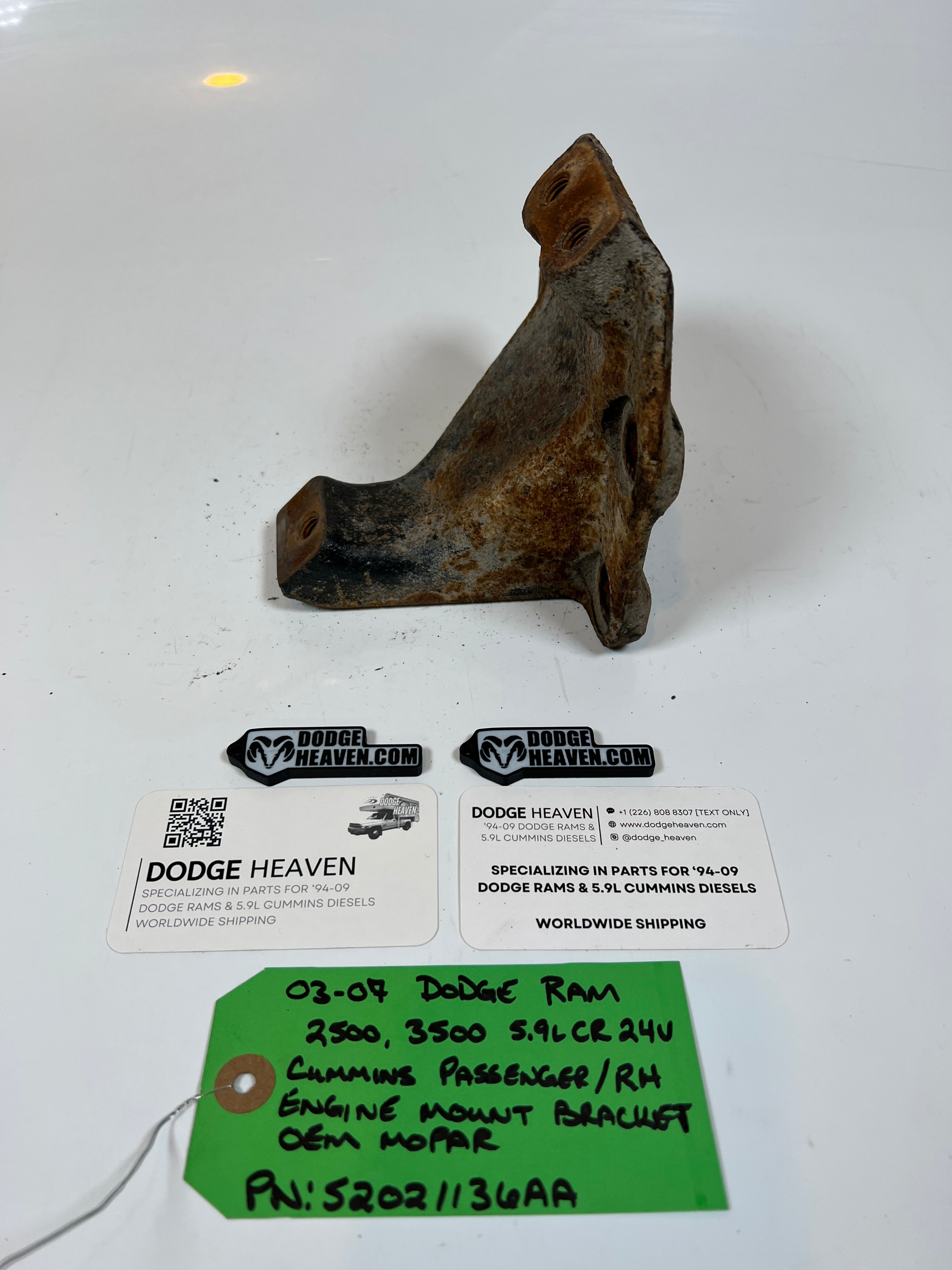2003-2007 Dodge Ram 2500 3500 5.9l Cummins Passenger Motor mount