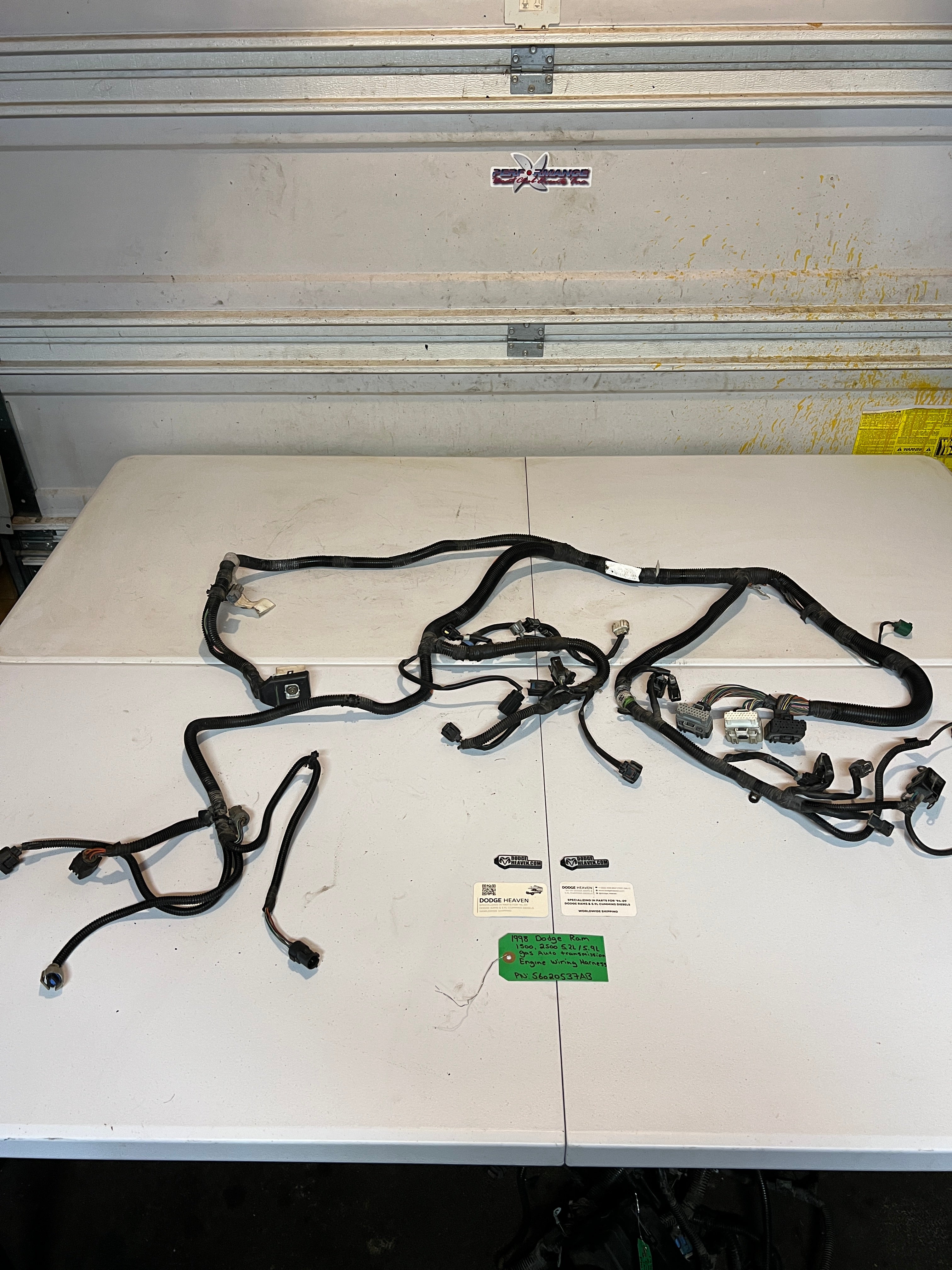 1998-1998 Dodge Ram 1500 2500 5.2L/5.9L Gas Engine Wiring Harness