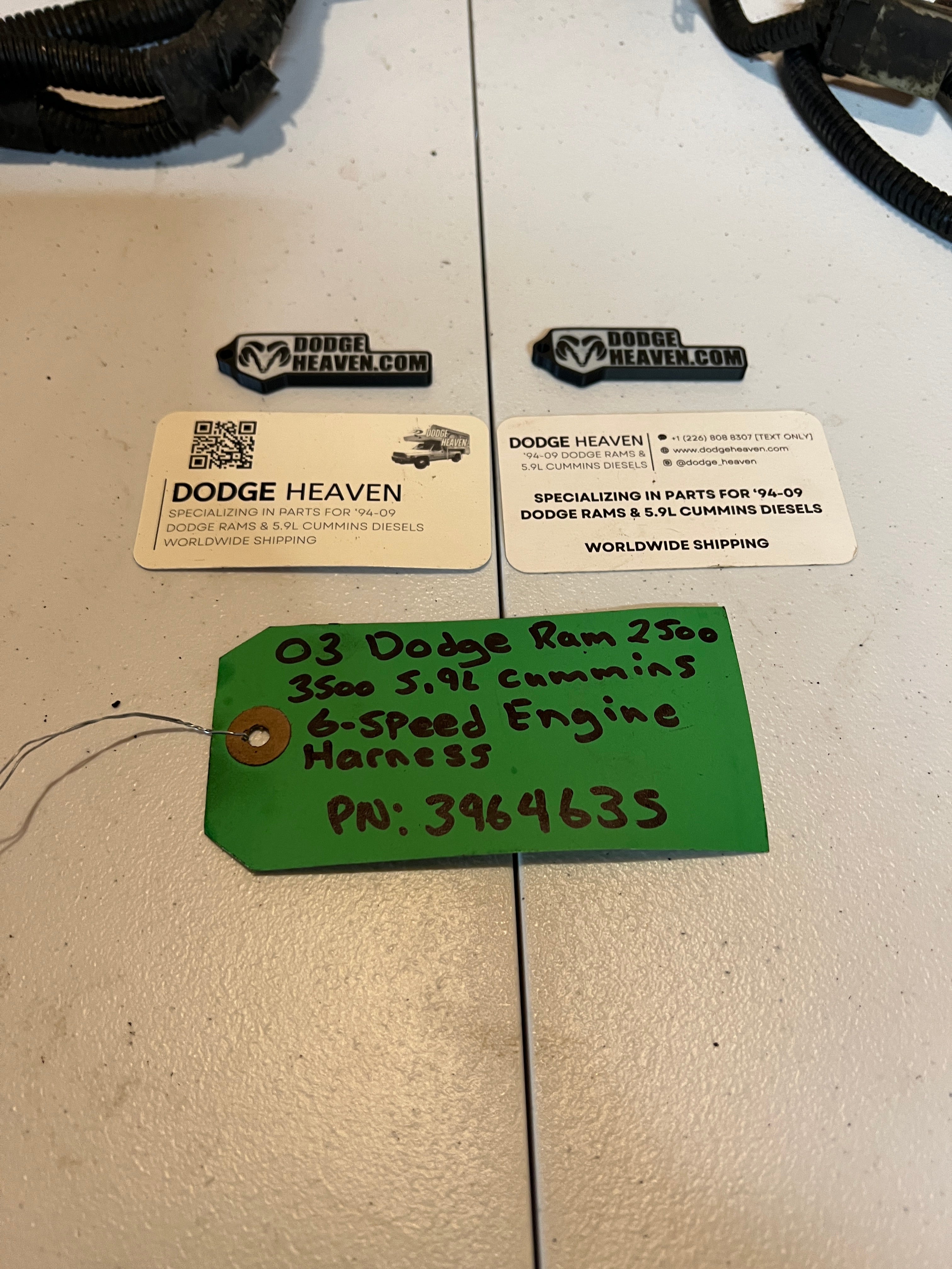 2003-2003 Dodge Ram 2500 3500 5.9L Cummins Engine Wiring Harness