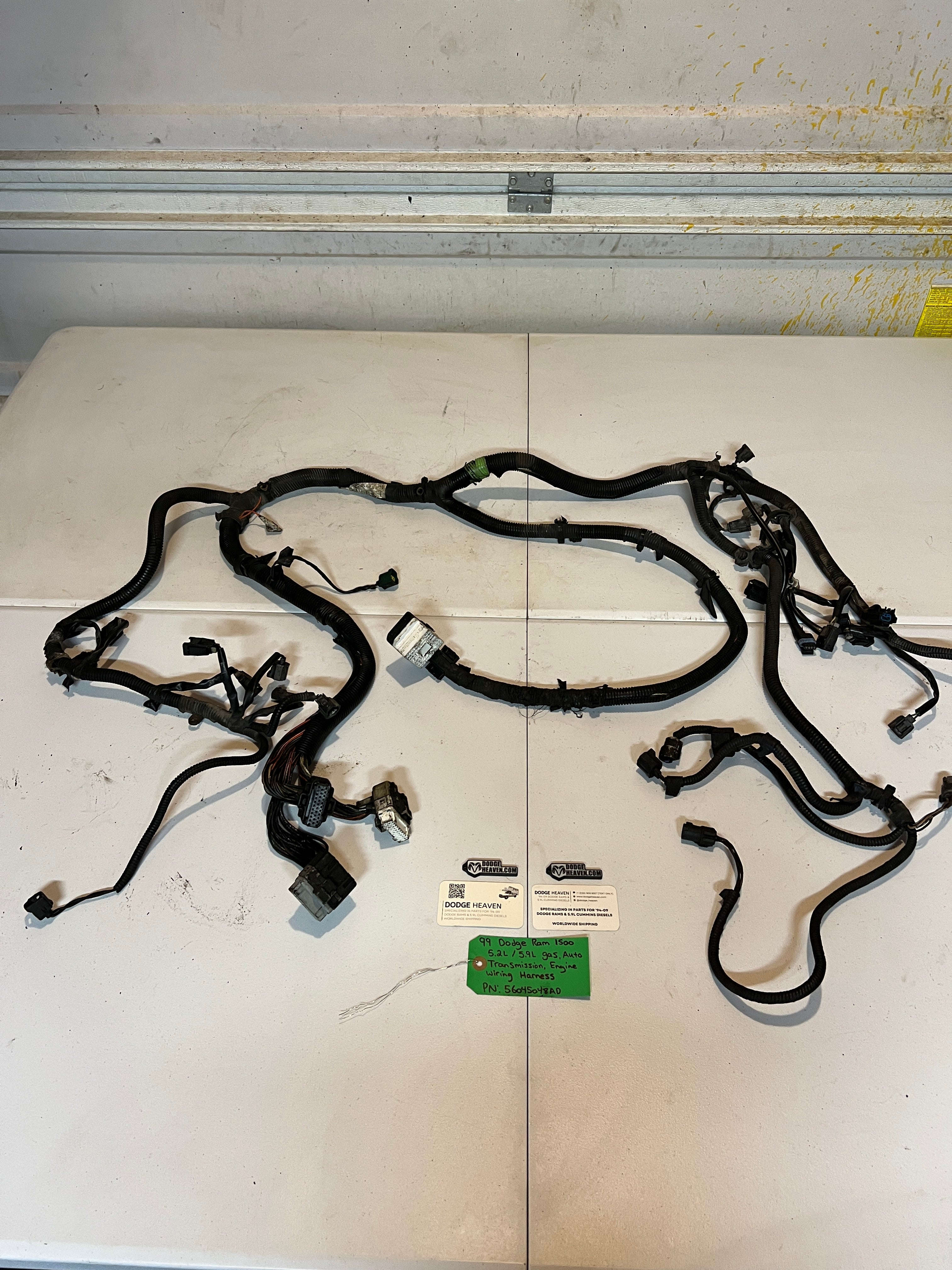1999-1999 Dodge Ram 5.2L/5.9L Gas Engine/Trans Wiring Harness