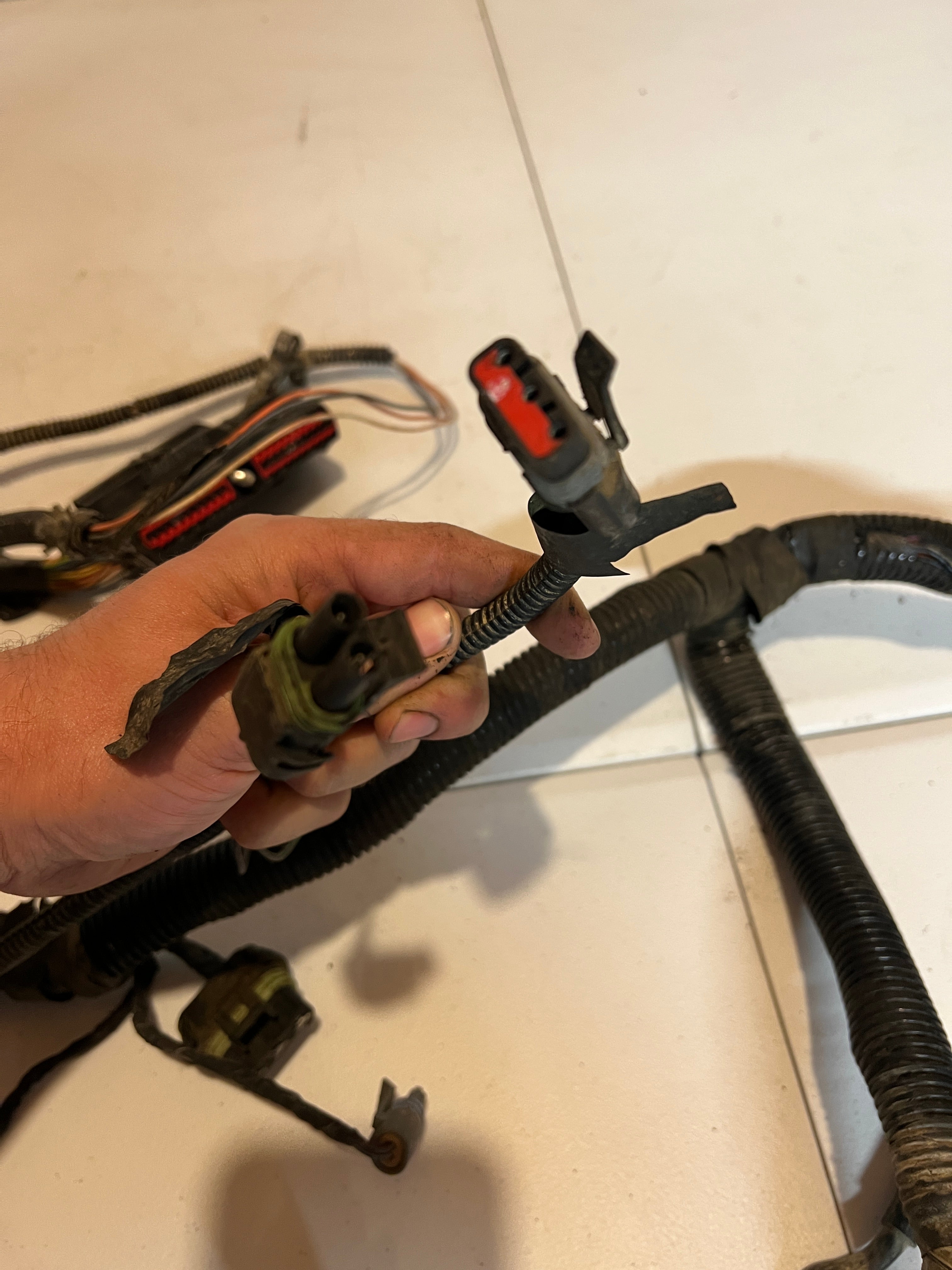 1994-1995 Dodge Ram 5.9L 12v Cummins 5SPD Manual Engine & Trans Harness