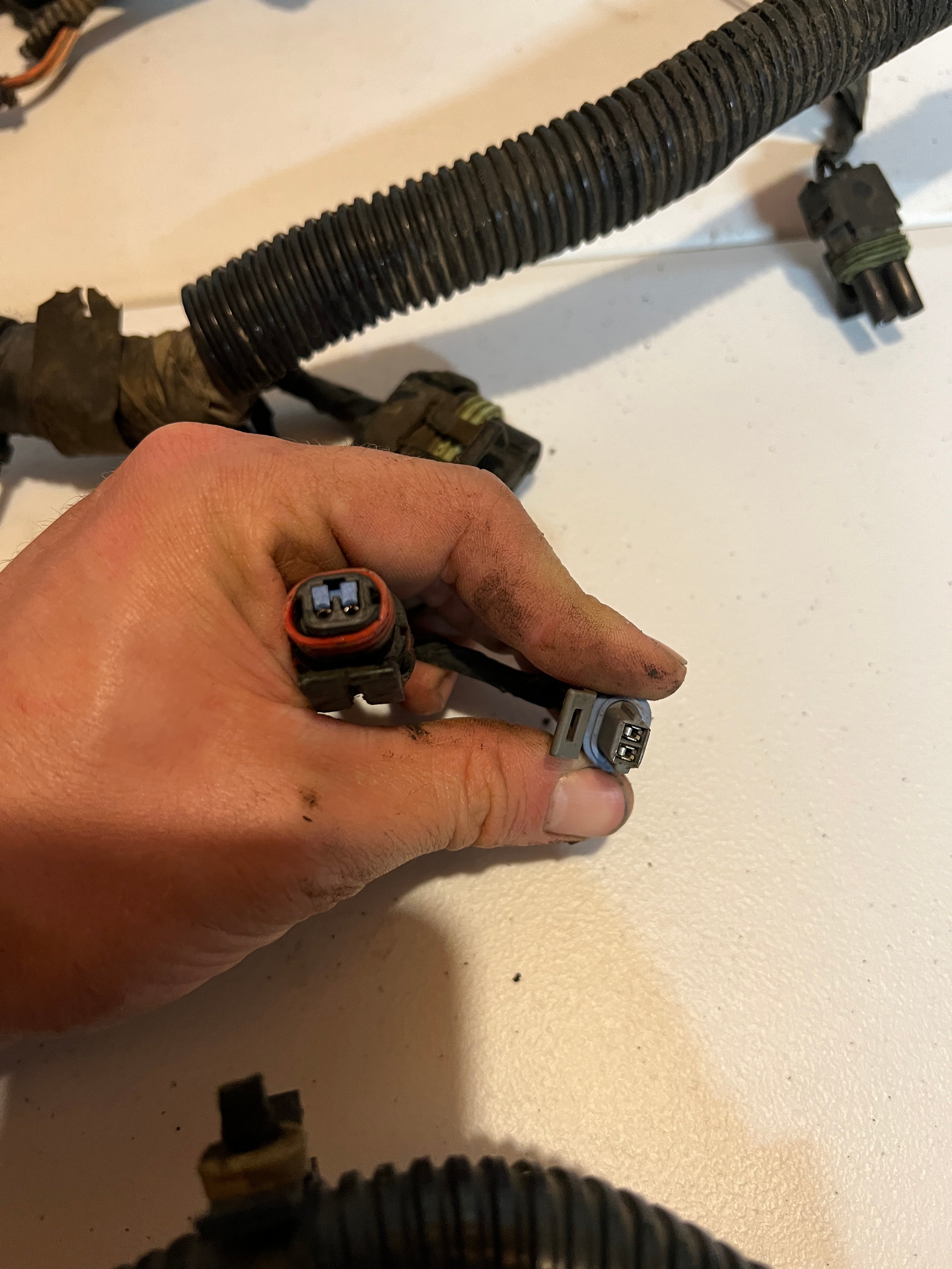 1994-1995 Dodge Ram 5.9L 12v Cummins 5SPD Manual Engine & Trans Harness