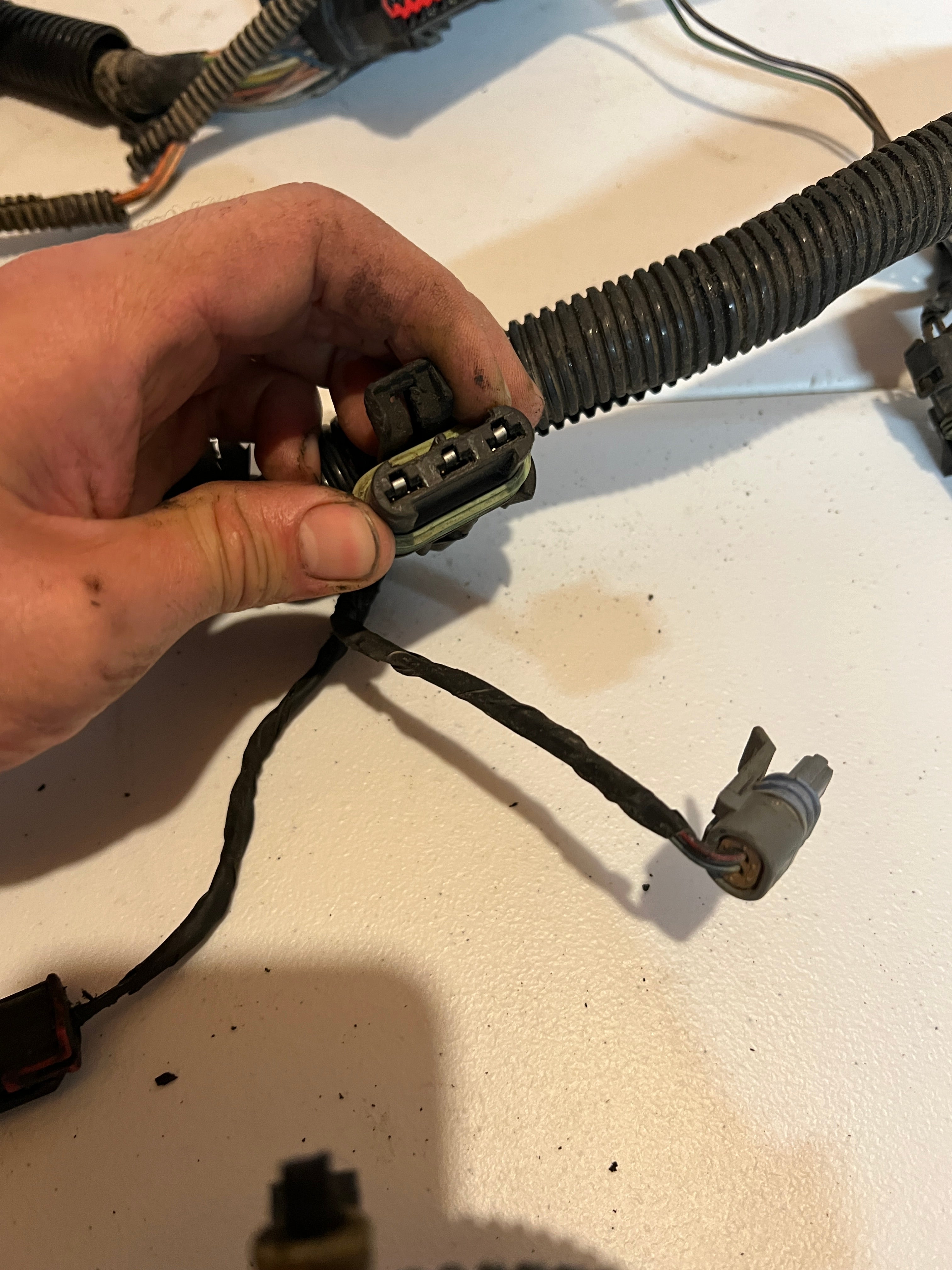 1994-1995 Dodge Ram 5.9L 12v Cummins 5SPD Manual Engine & Trans Harness