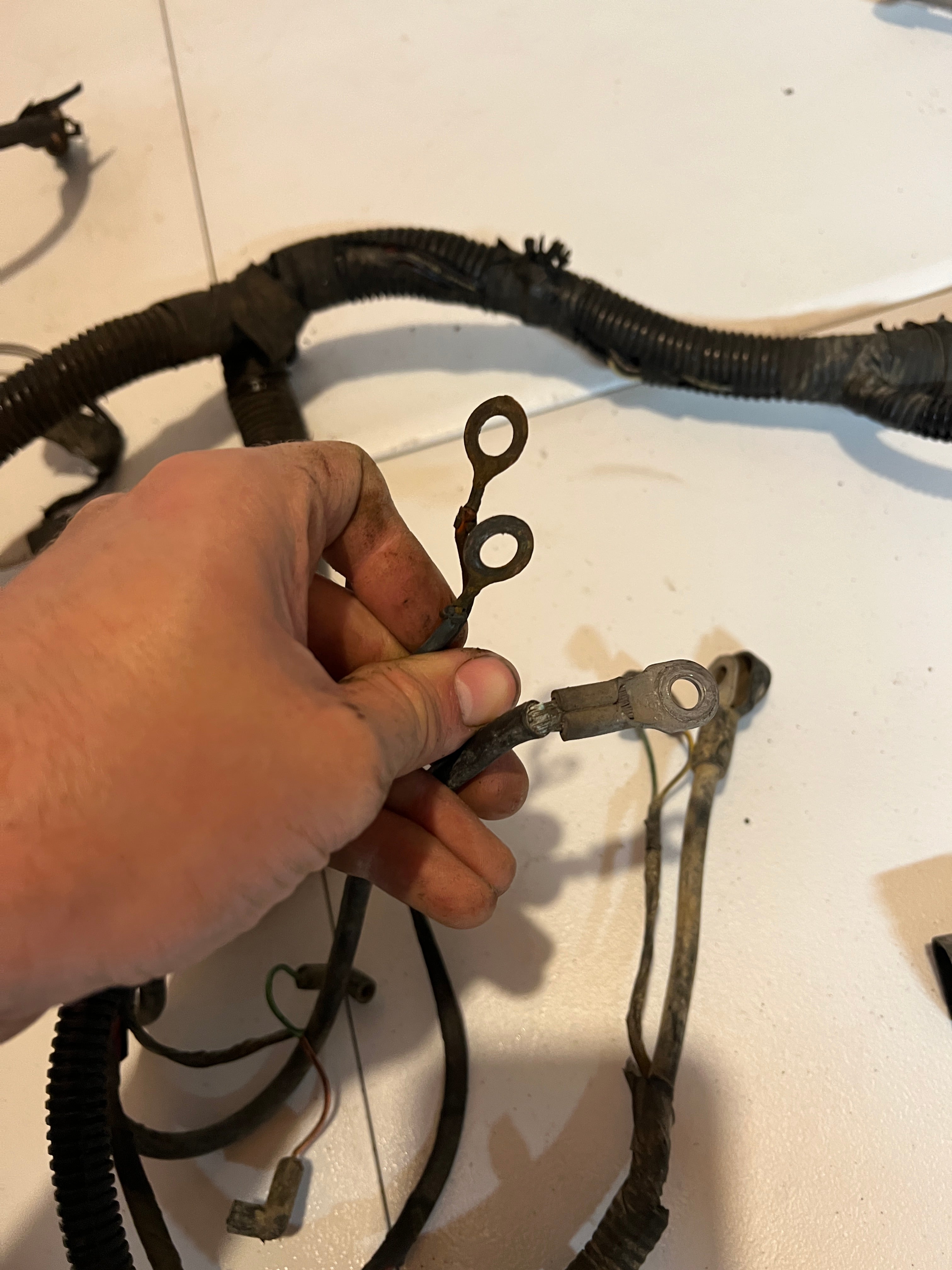 1994-1995 Dodge Ram 5.9L 12v Cummins 5SPD Manual Engine & Trans Harness