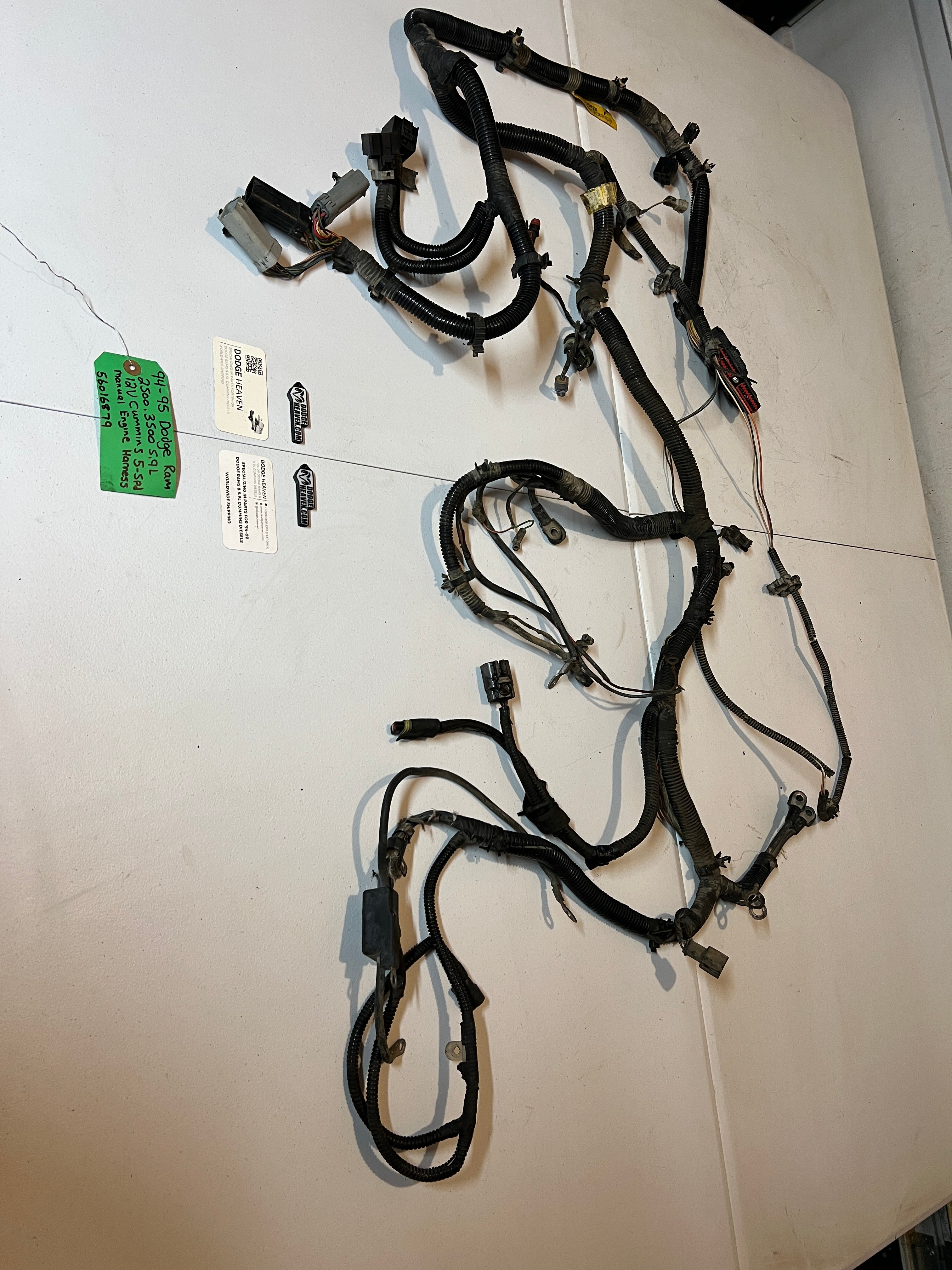 1994-1995 Dodge Ram 5.9L 12v Cummins 5SPD Manual Engine & Trans Harness