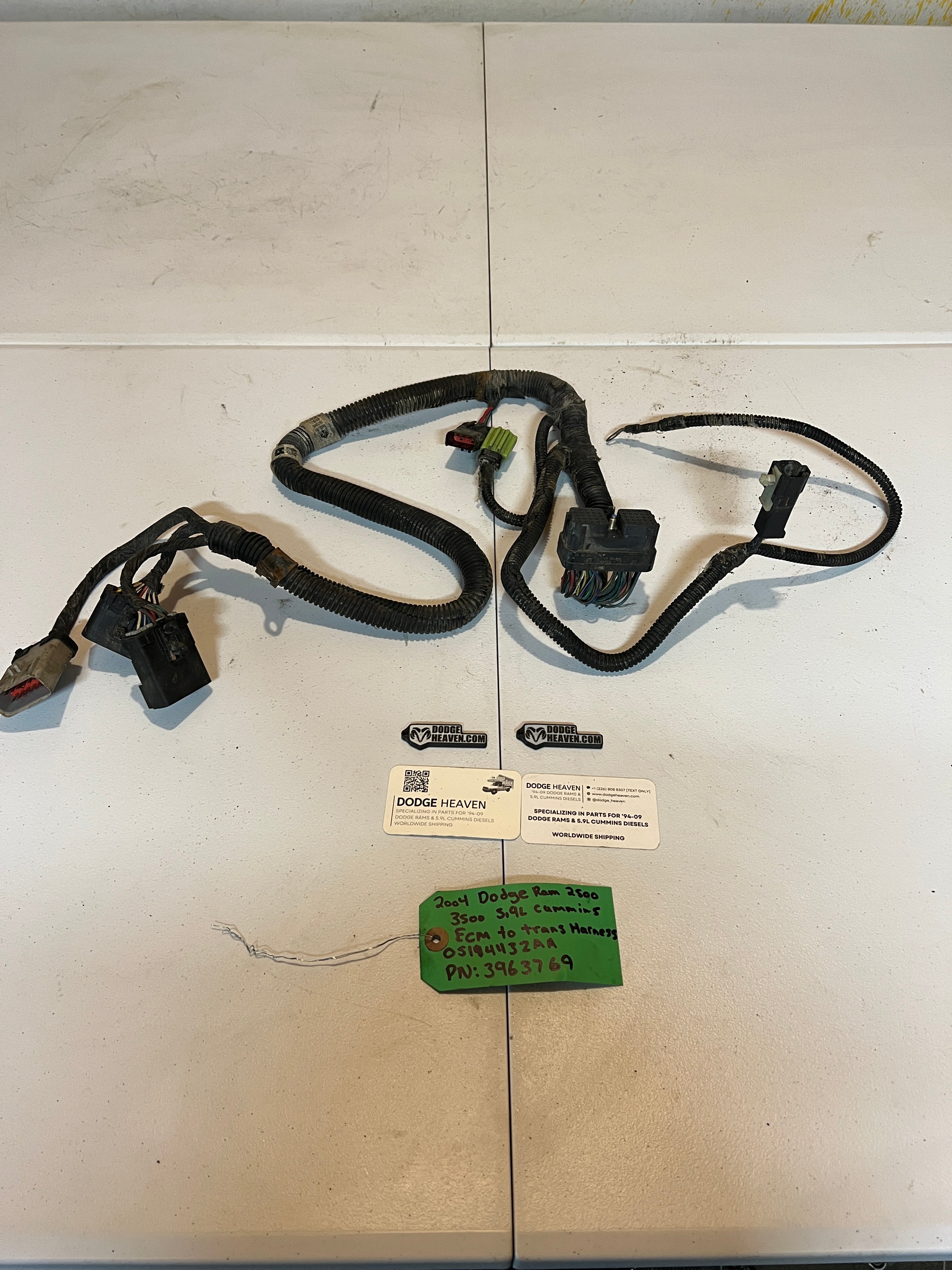 2004-2004 Dodge Ram 2500 3500 5.9L Cummins ECM Wiring Harness