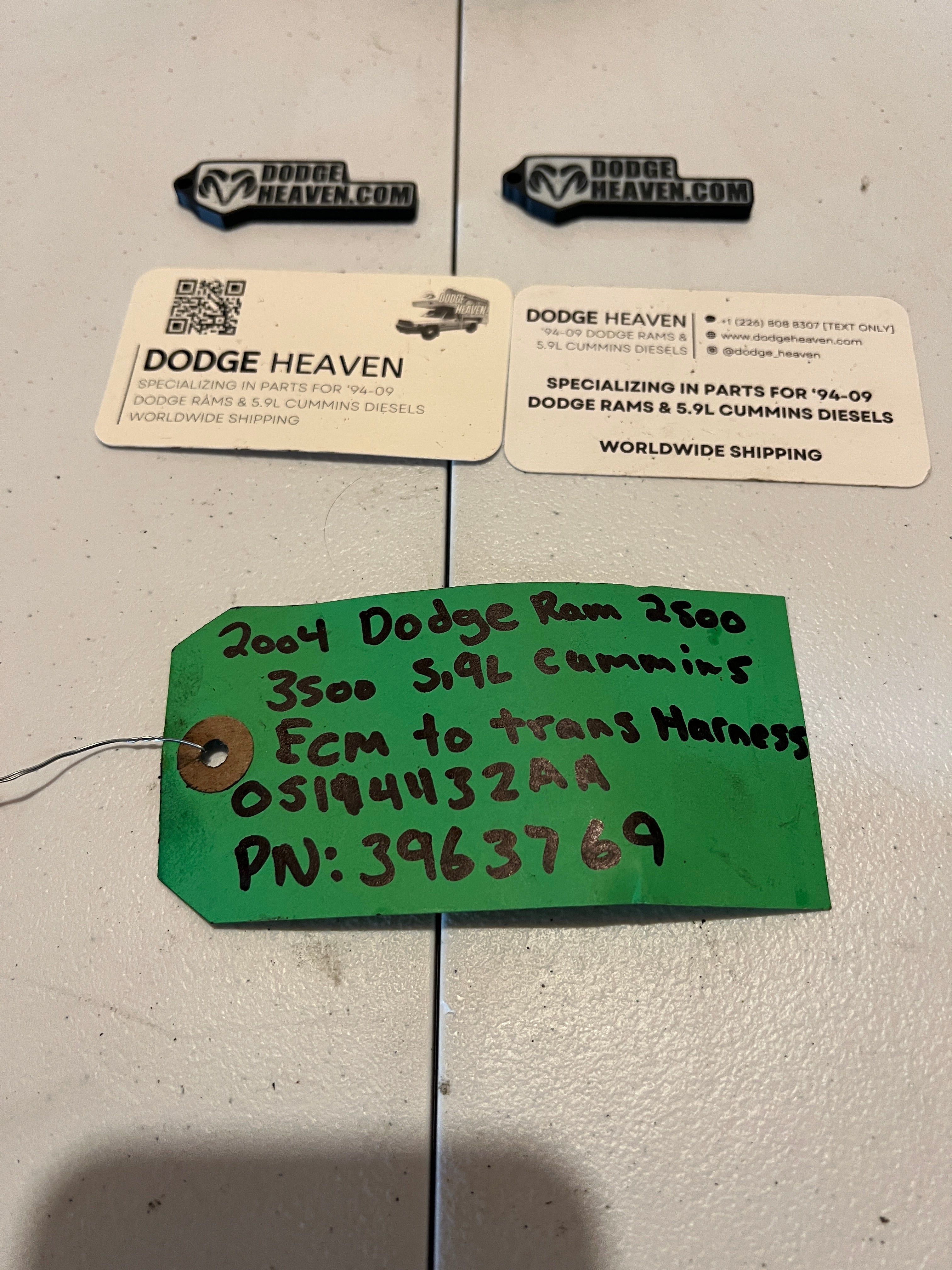 2004-2004 Dodge Ram 2500 3500 5.9L Cummins ECM Wiring Harness