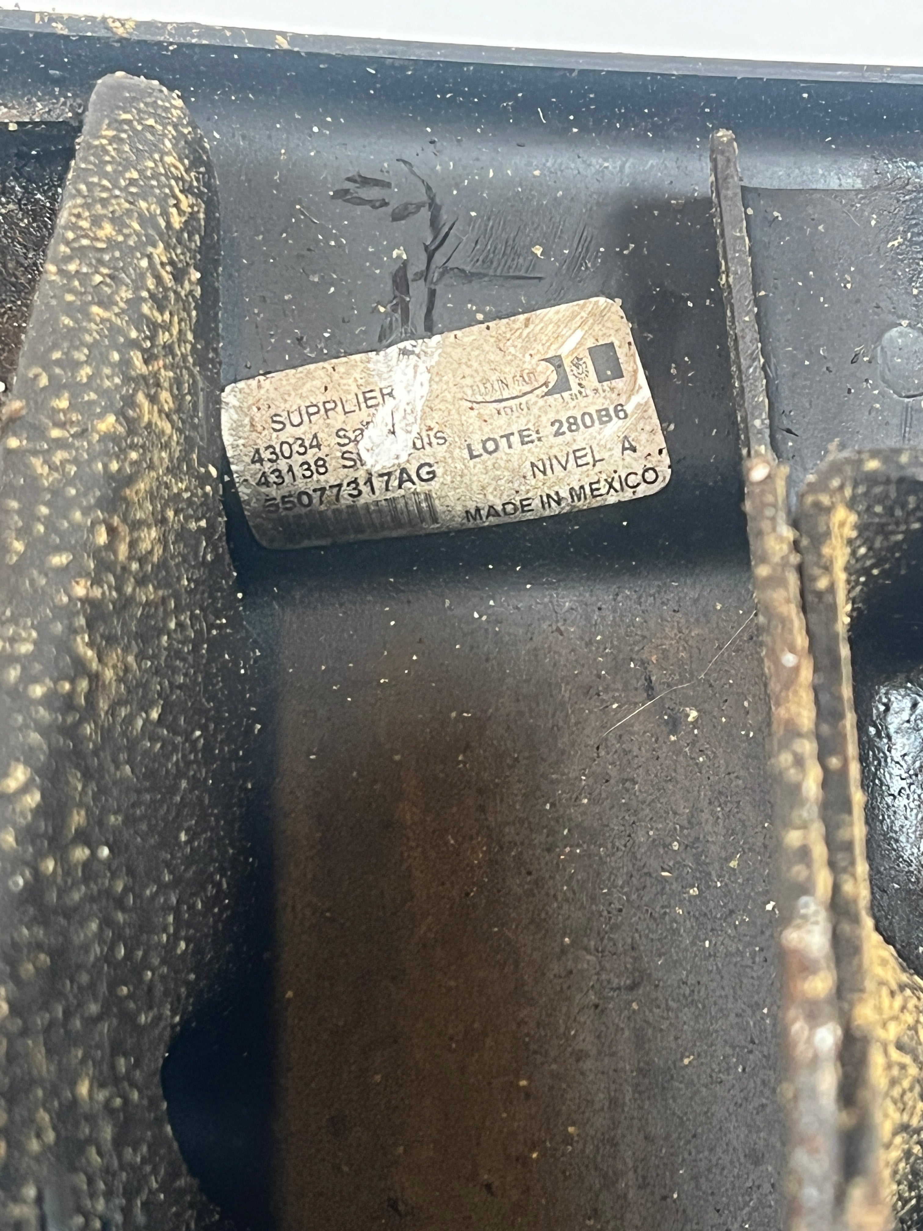 2003-2009 Dodge Ram 2500 3500 Driver / LH Front Bumper Bracket W Tow Hook